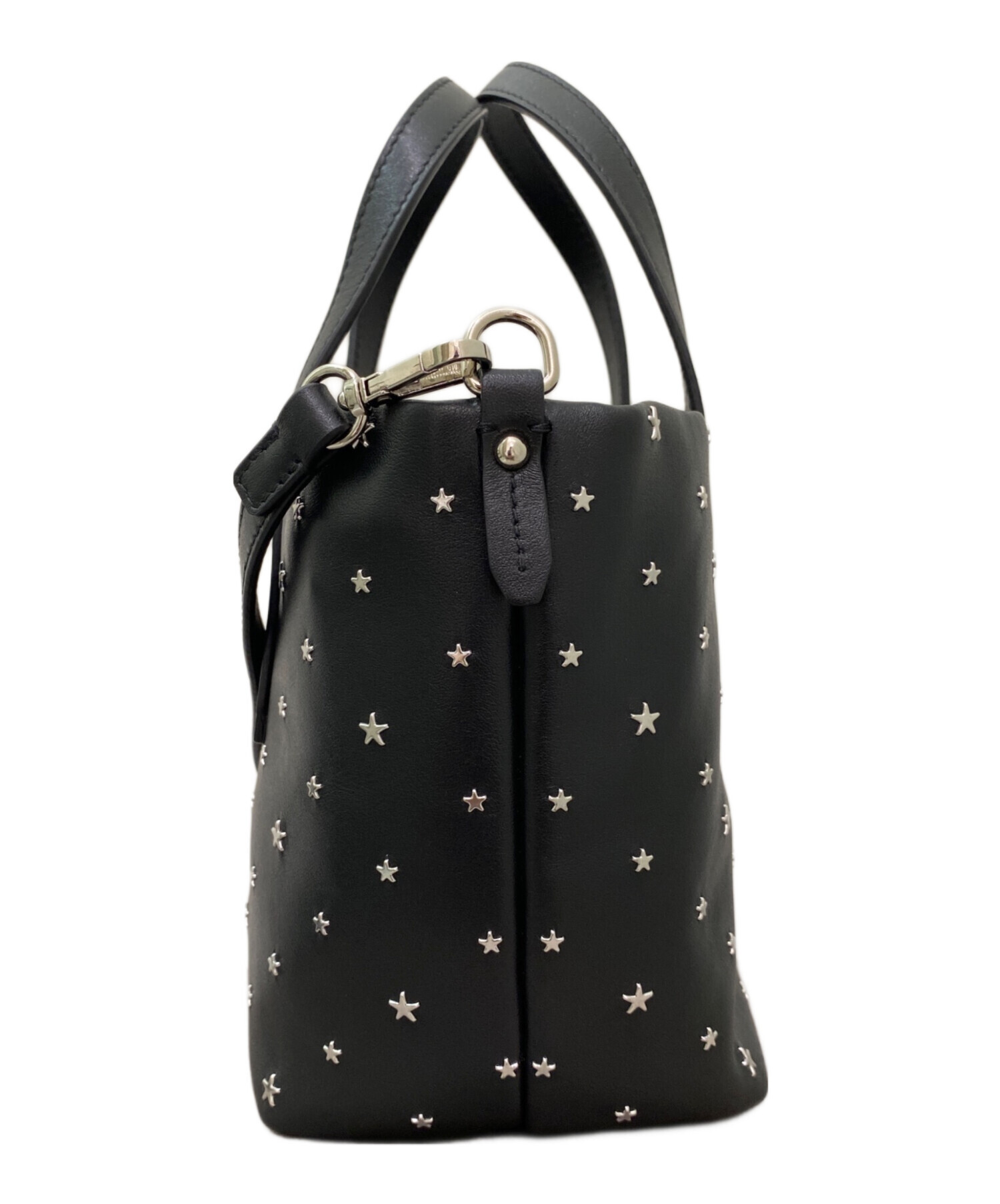 中古・古着通販】JIMMY CHOO (ジミーチュウ) 2WAYスタッズバッグ