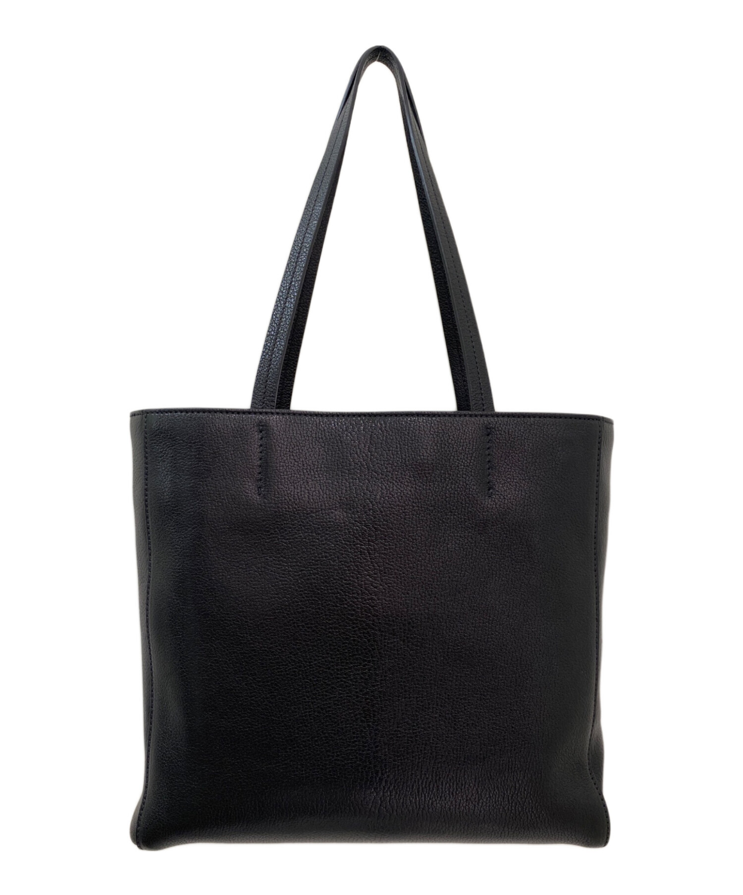 ハンドバッグ　miumiu マドラスレザー　トートバッグ MIU MIU 女性マドラスレザートートバッグ-ブラック ハンドバッグ