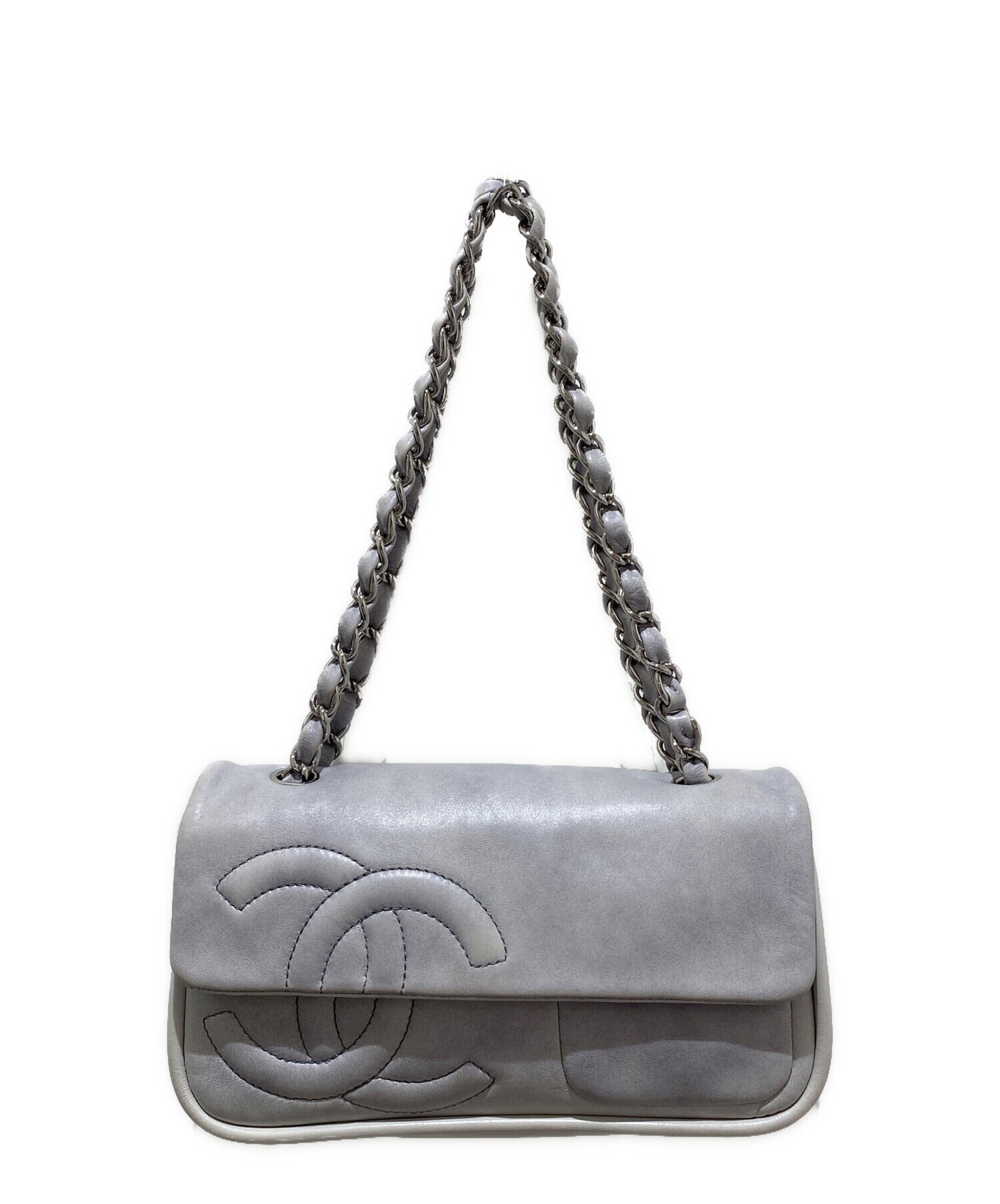 中古・古着通販】CHANEL (シャネル) ココマークチェーンショルダー