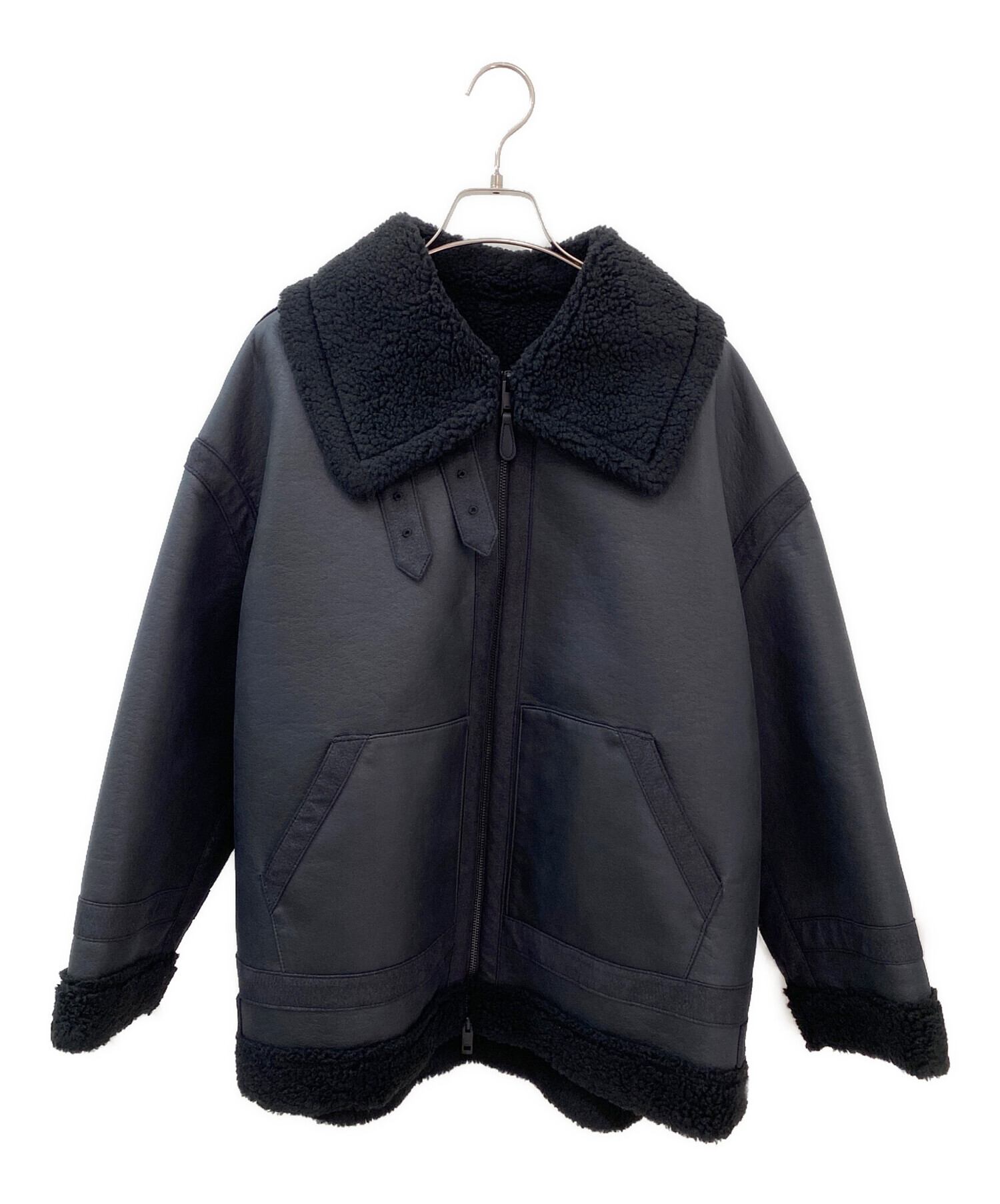 中古・古着通販】THE RERACS (ザ リラクス) B3ジャケット ブラック