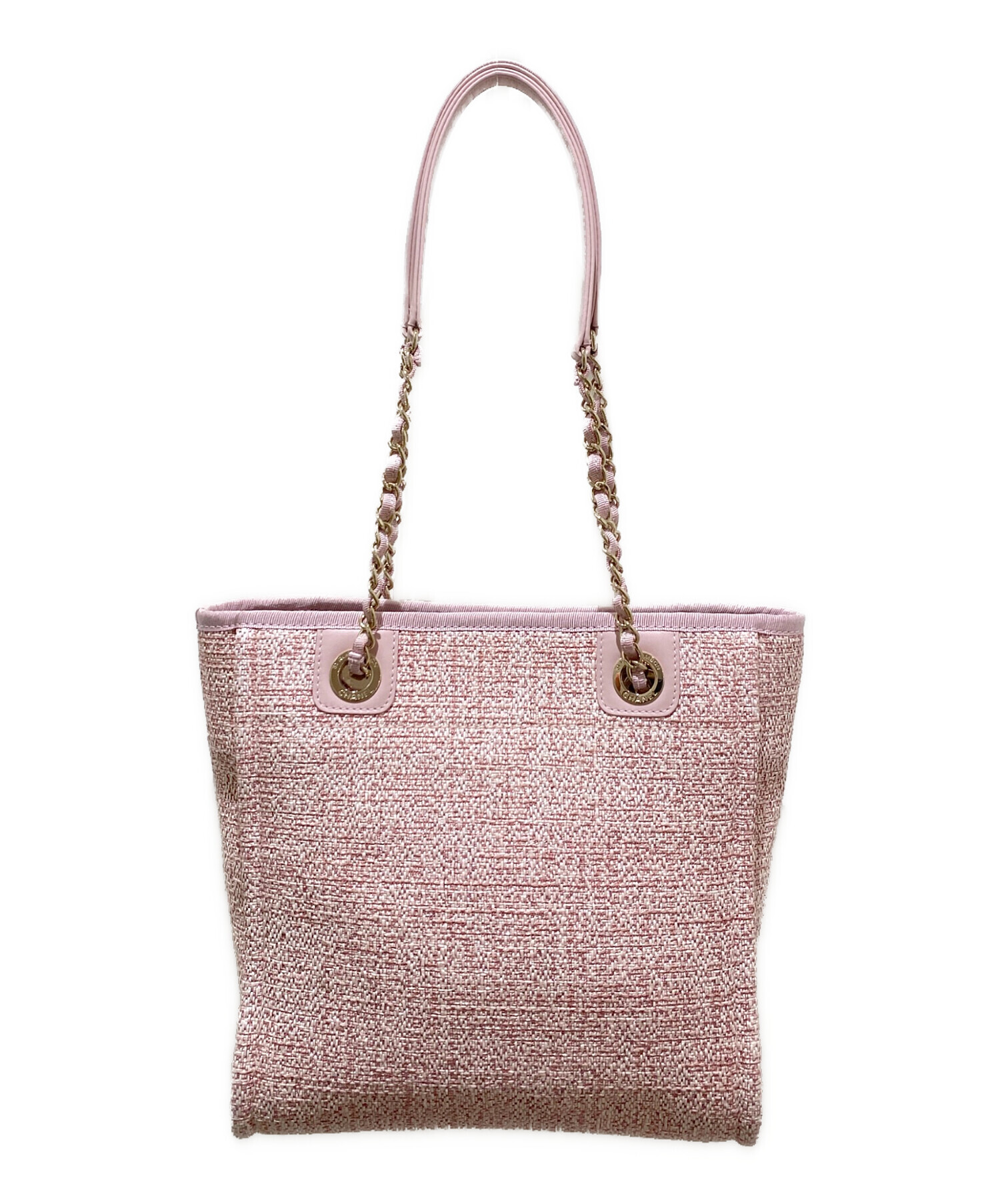 中古・古着通販】CHANEL (シャネル) ドーヴィルチェーンショルダー 