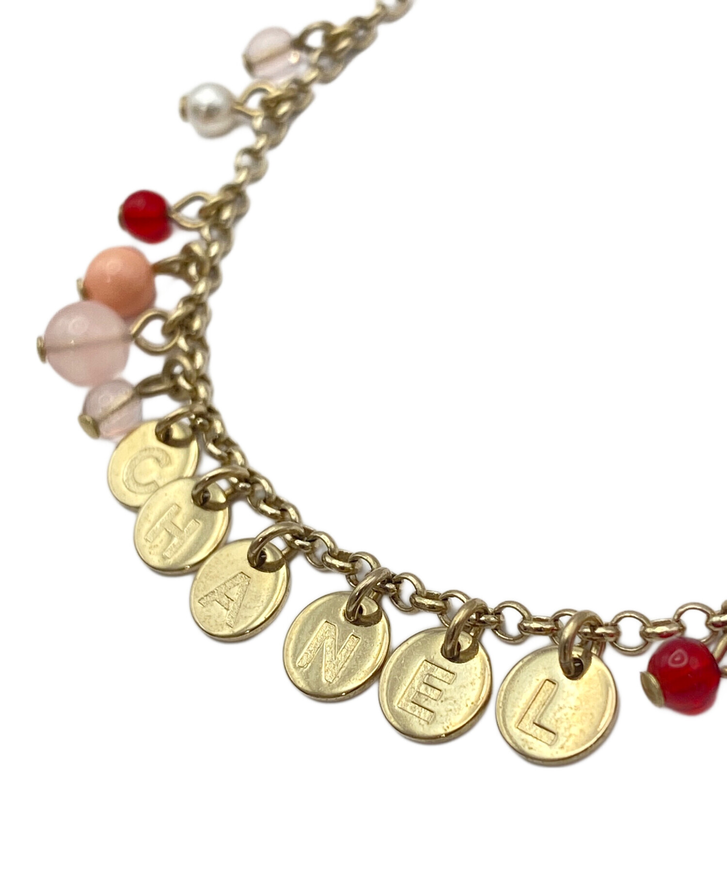 中古・古着通販】CHANEL (シャネル) ココマークブレスレット ゴールド