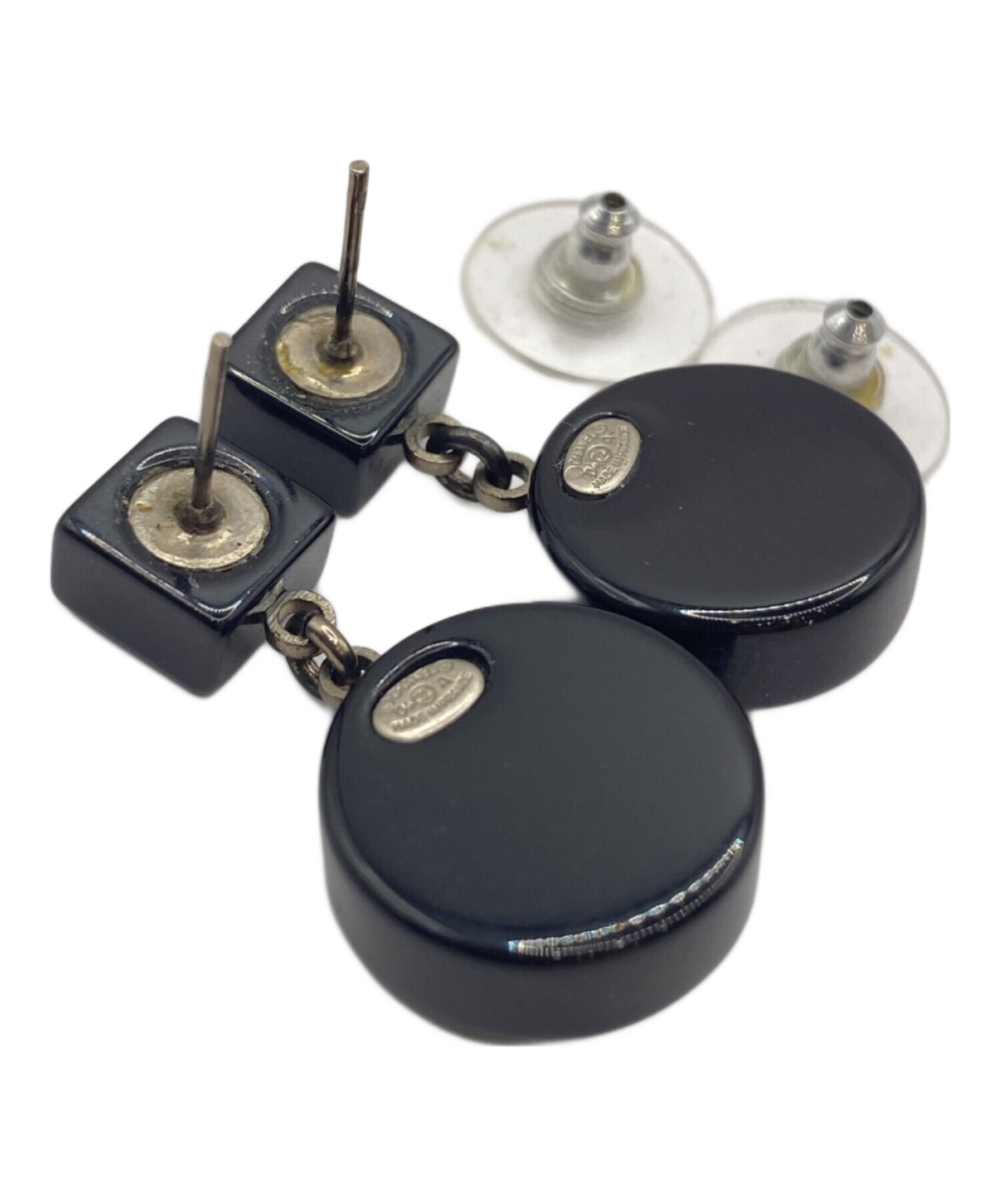 中古・古着通販】CHANEL (シャネル) ラインストーンスイングハート