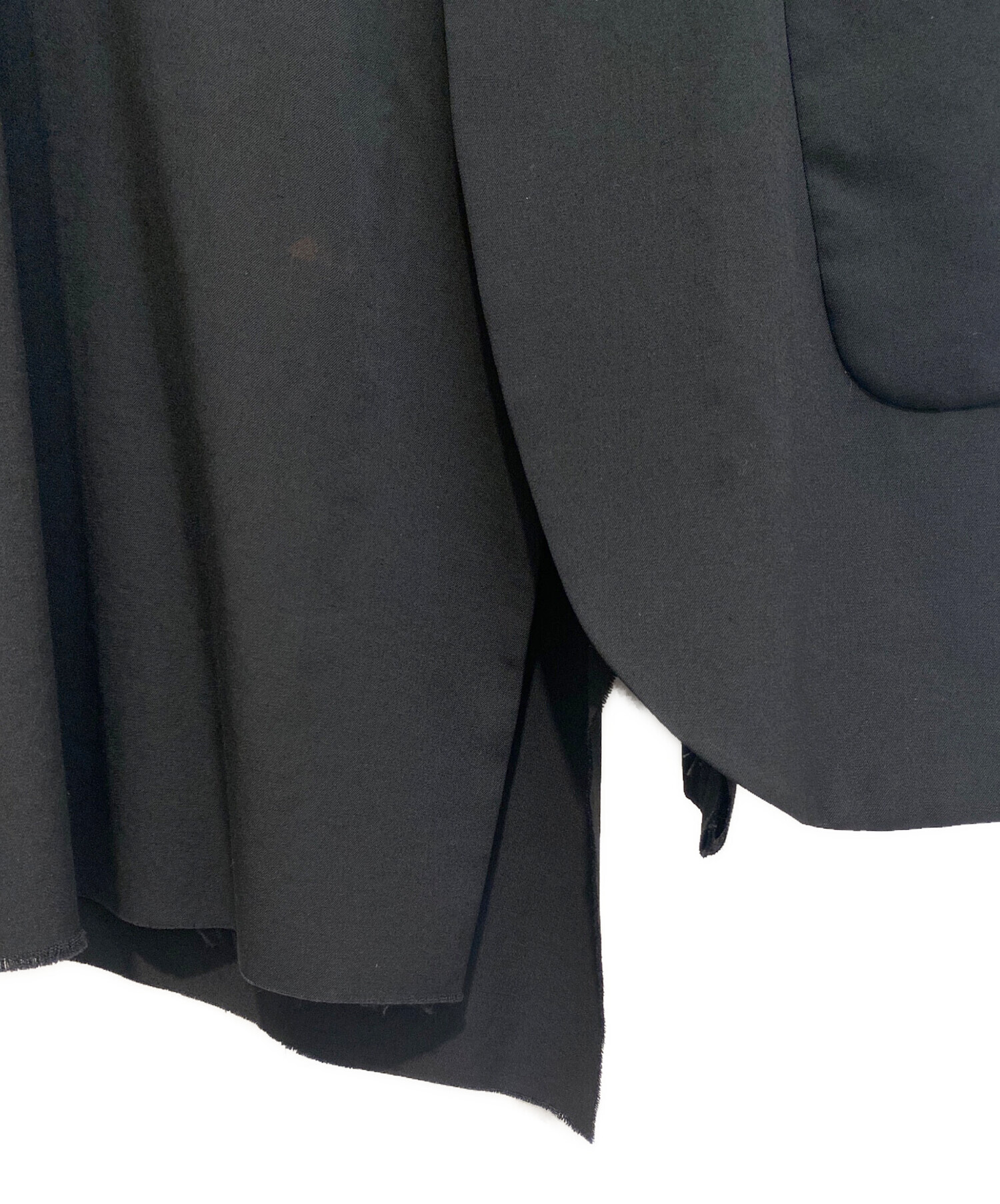 中古・古着通販】YOHJI YAMAMOTO (ヨウジヤマモト) アシンメトリー