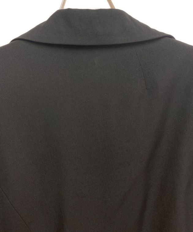 Yohji Yamamotoアシンメトリー ロングジャケット　新品未使用タグ付 中古・古着通販】YOHJI YAMAMOTO (ヨウジヤマモト) アシンメトリー