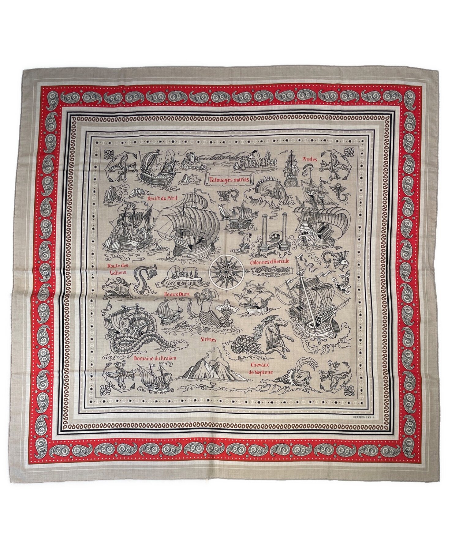 中古・古着通販】HERMES (エルメス) カレジェアン140 ベージュ 中古・古着通販】HERMES (エルメス) カレジェアン140 ベージュ