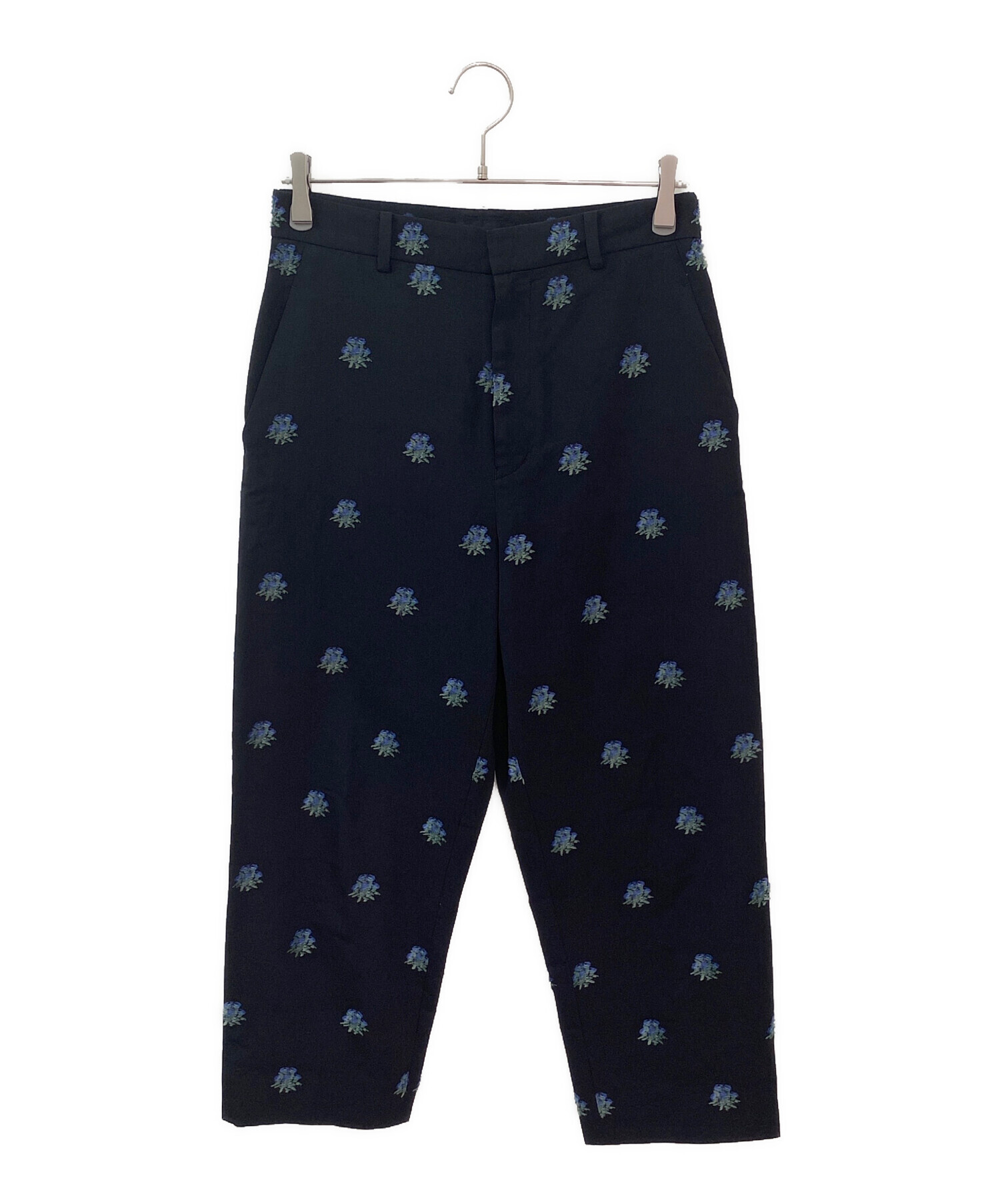 中古・古着通販】LOEFF (ロエフ) アザミ ジャカード クロップドパンツ