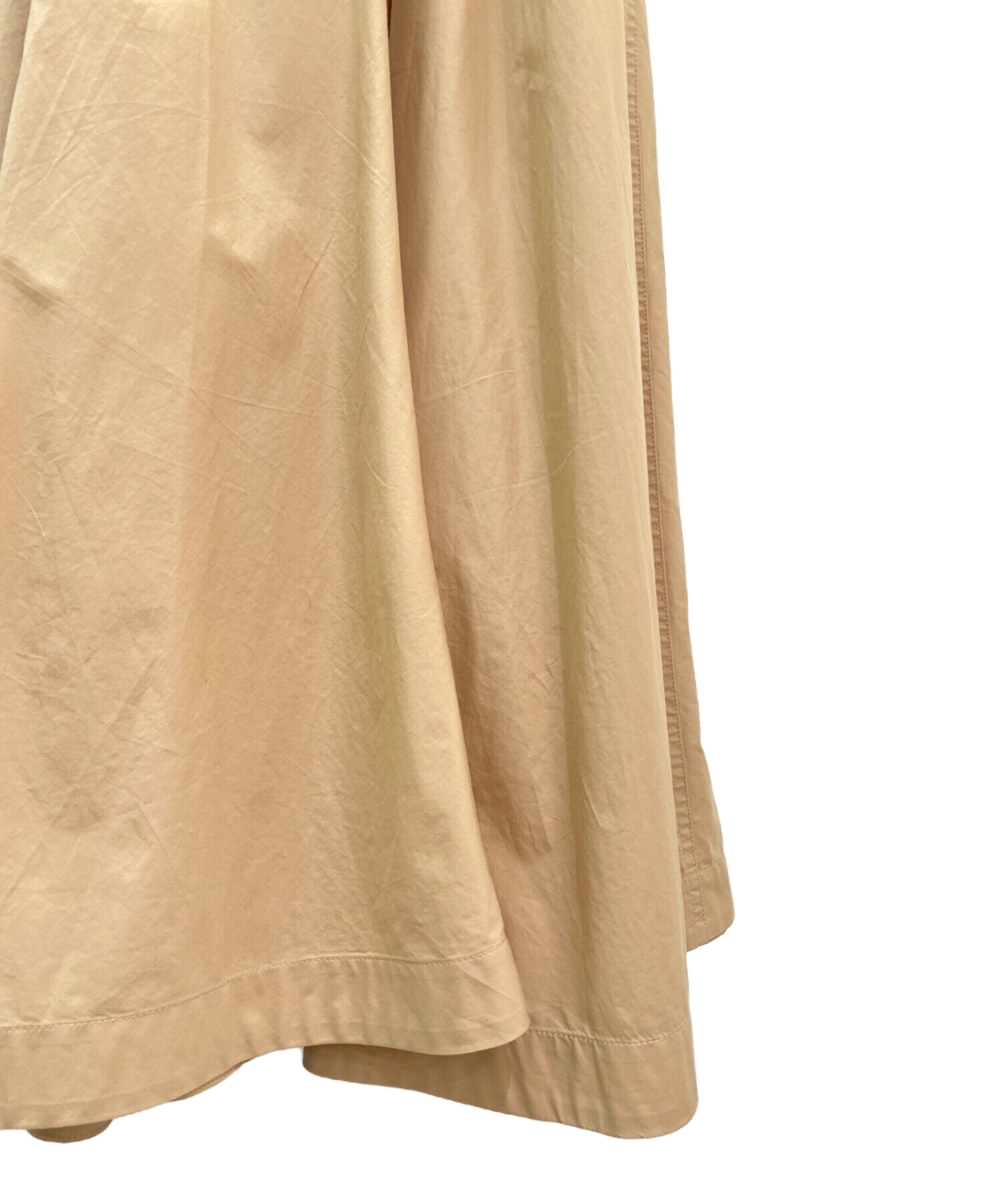 中古・古着通販】CELINE (セリーヌ) シャツワンピース ベージュ サイズ