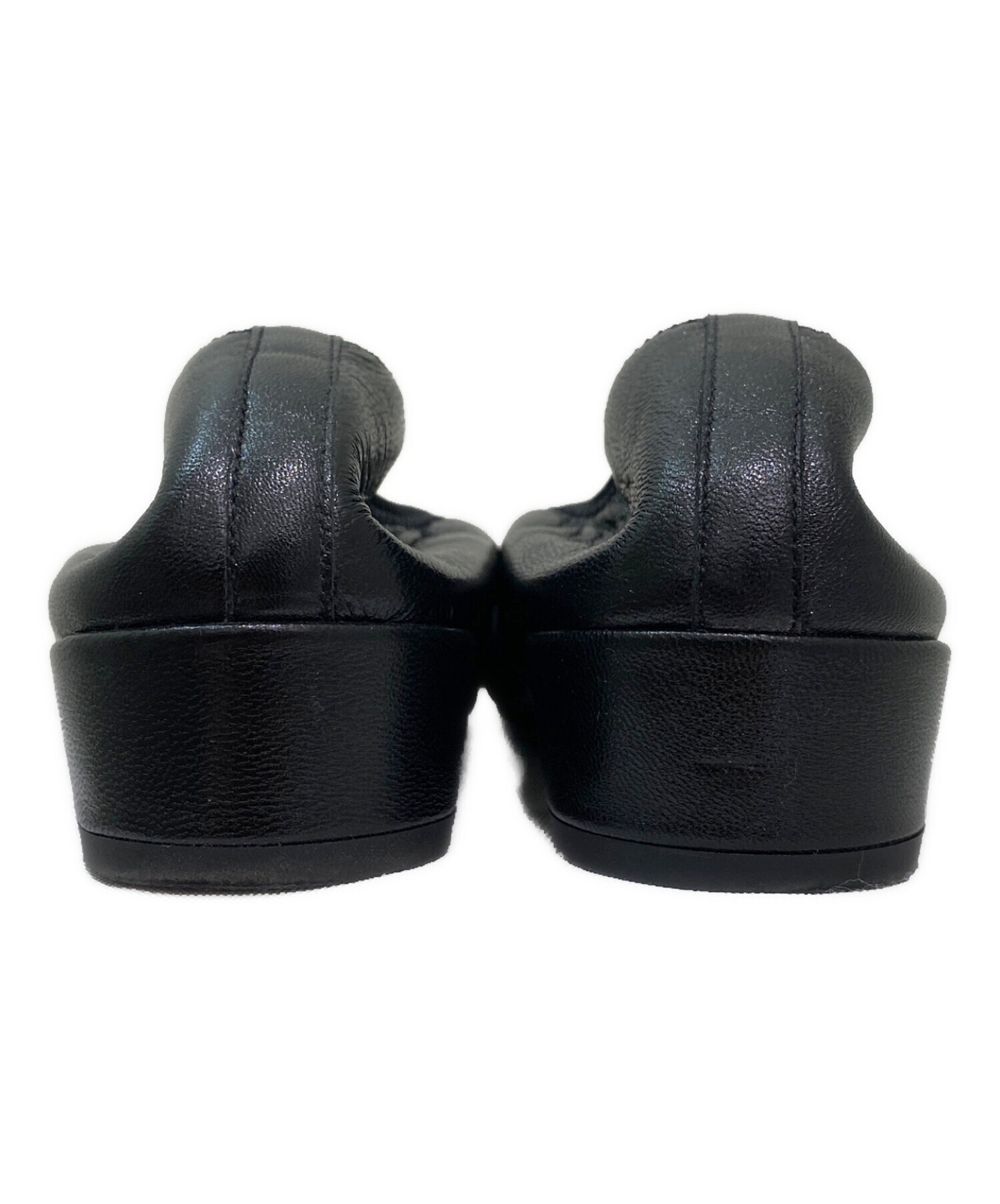 中古・古着通販】kurun (クルン) バレエシューズ ブラック サイズ:24 1