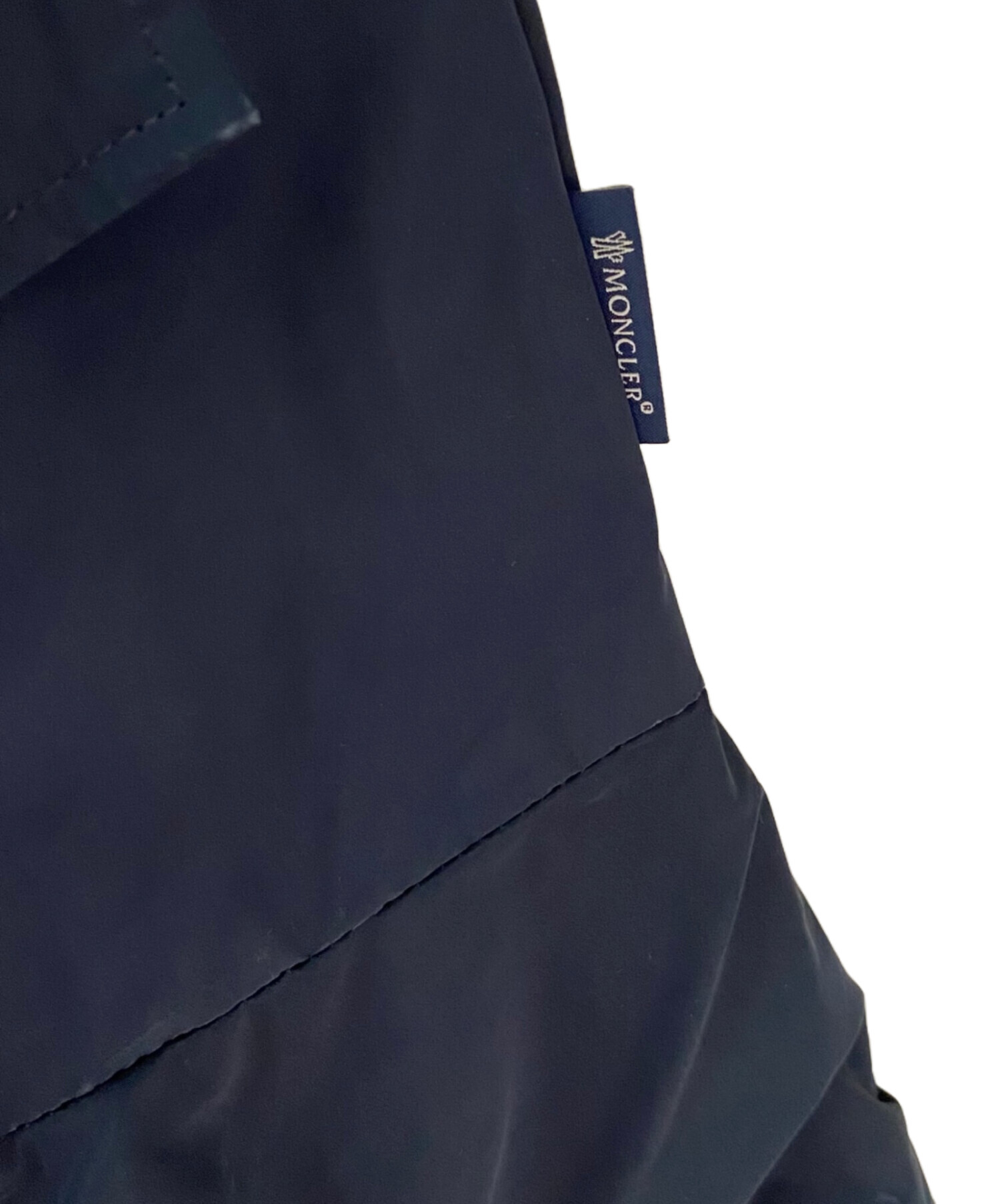 モンクレール CHEVAINE スプリングコート サイズ0 ネイビー 中古・古着通販】MONCLER (モンクレール) CHEVAINE/コート ネイビー