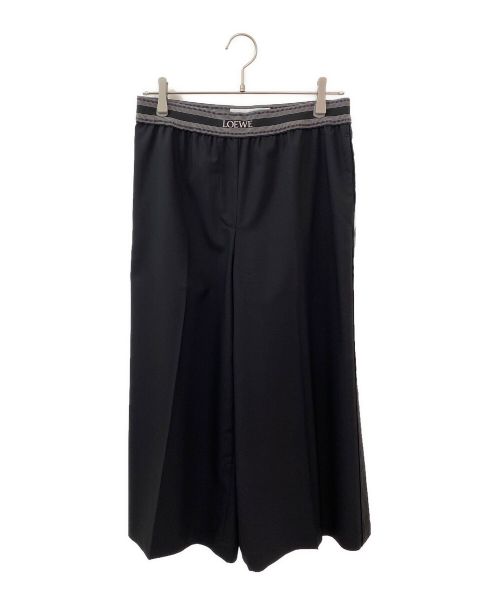 中古・古着通販】LOEWE (ロエベ) クロップドトラウザーズ ブラック