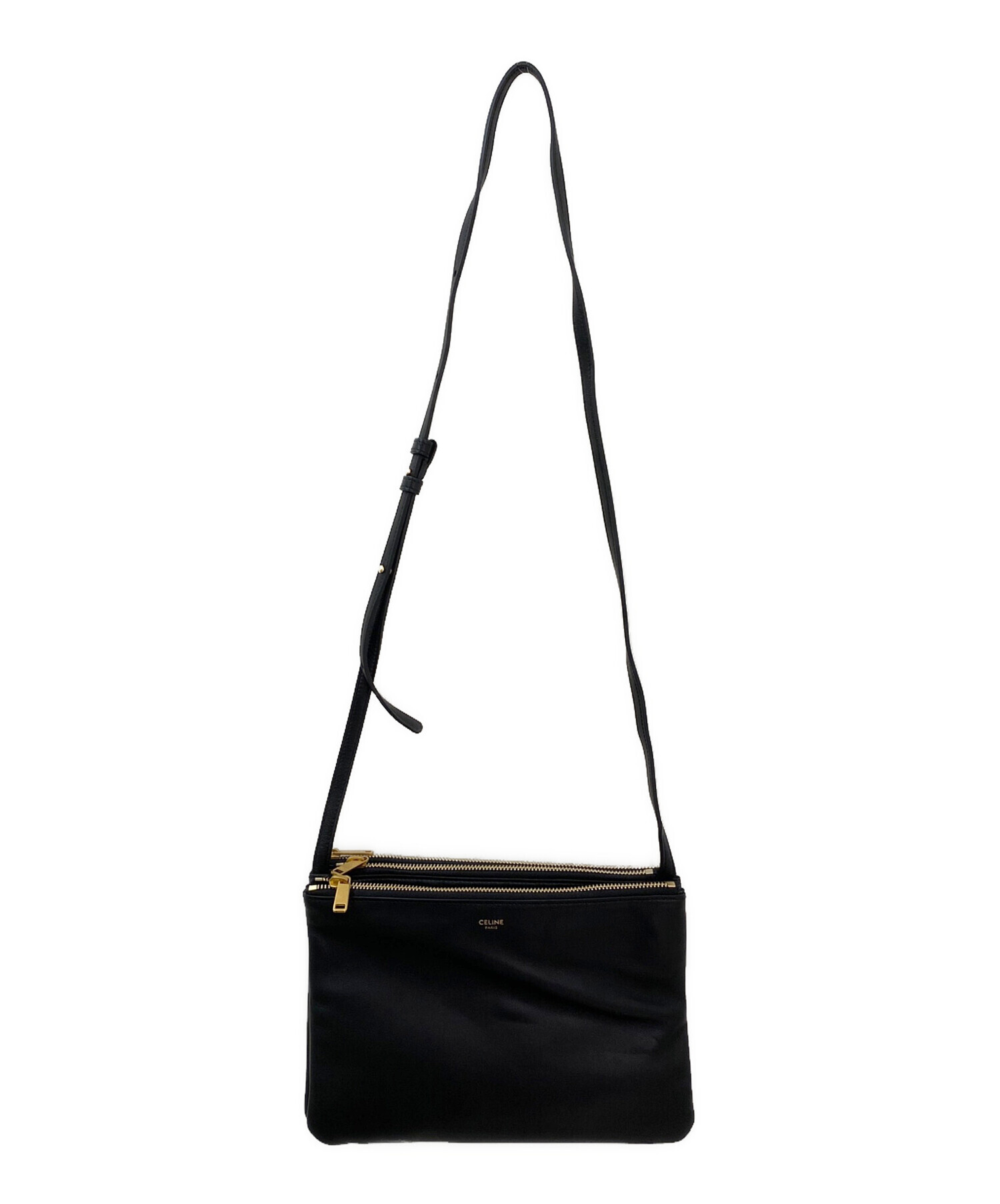 中古・古着通販】CELINE (セリーヌ) トリオラージ ブラック サイズ
