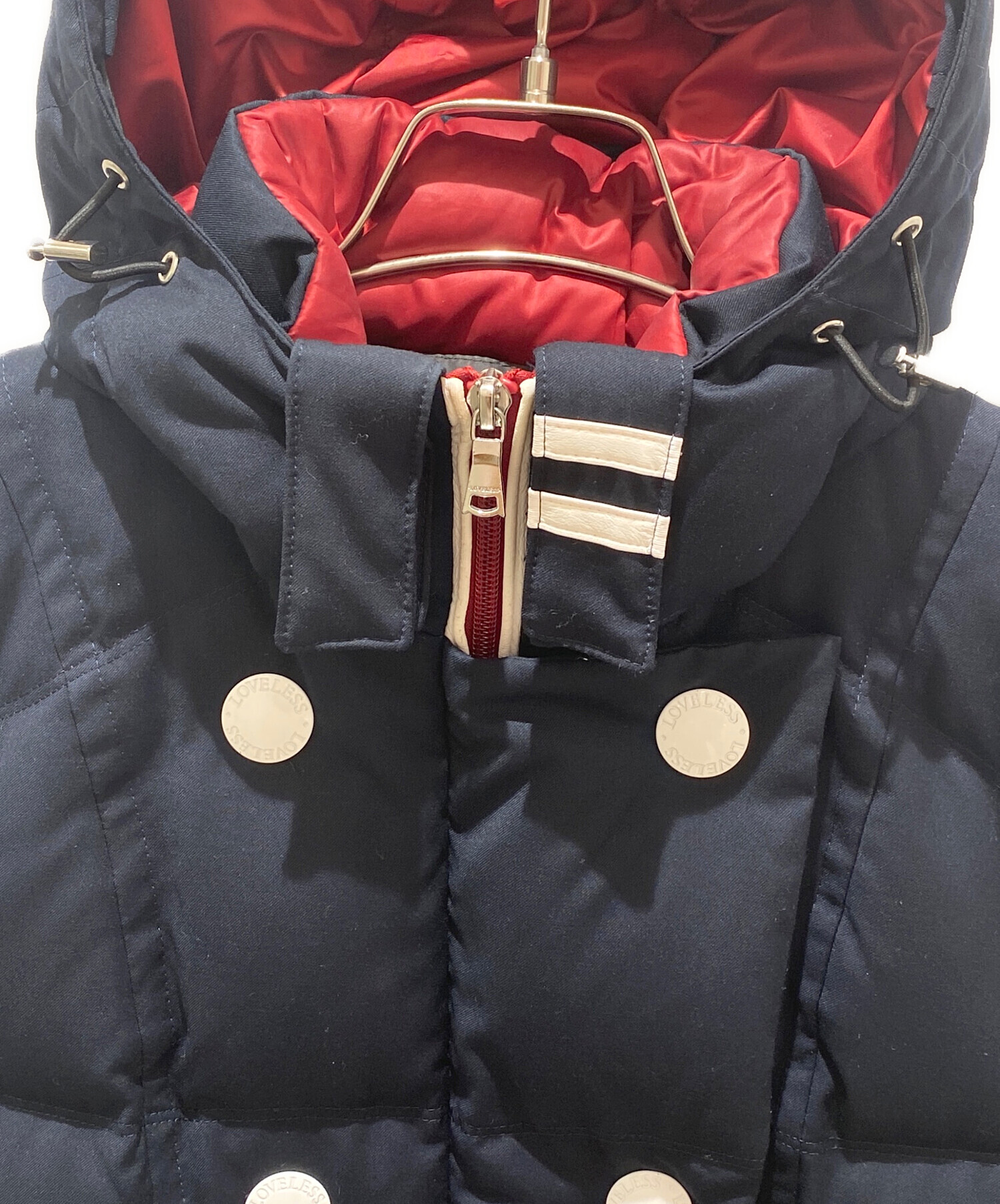 中古・古着通販】LOVELESS (ラブレス) ネイビーミレーヌダウン 