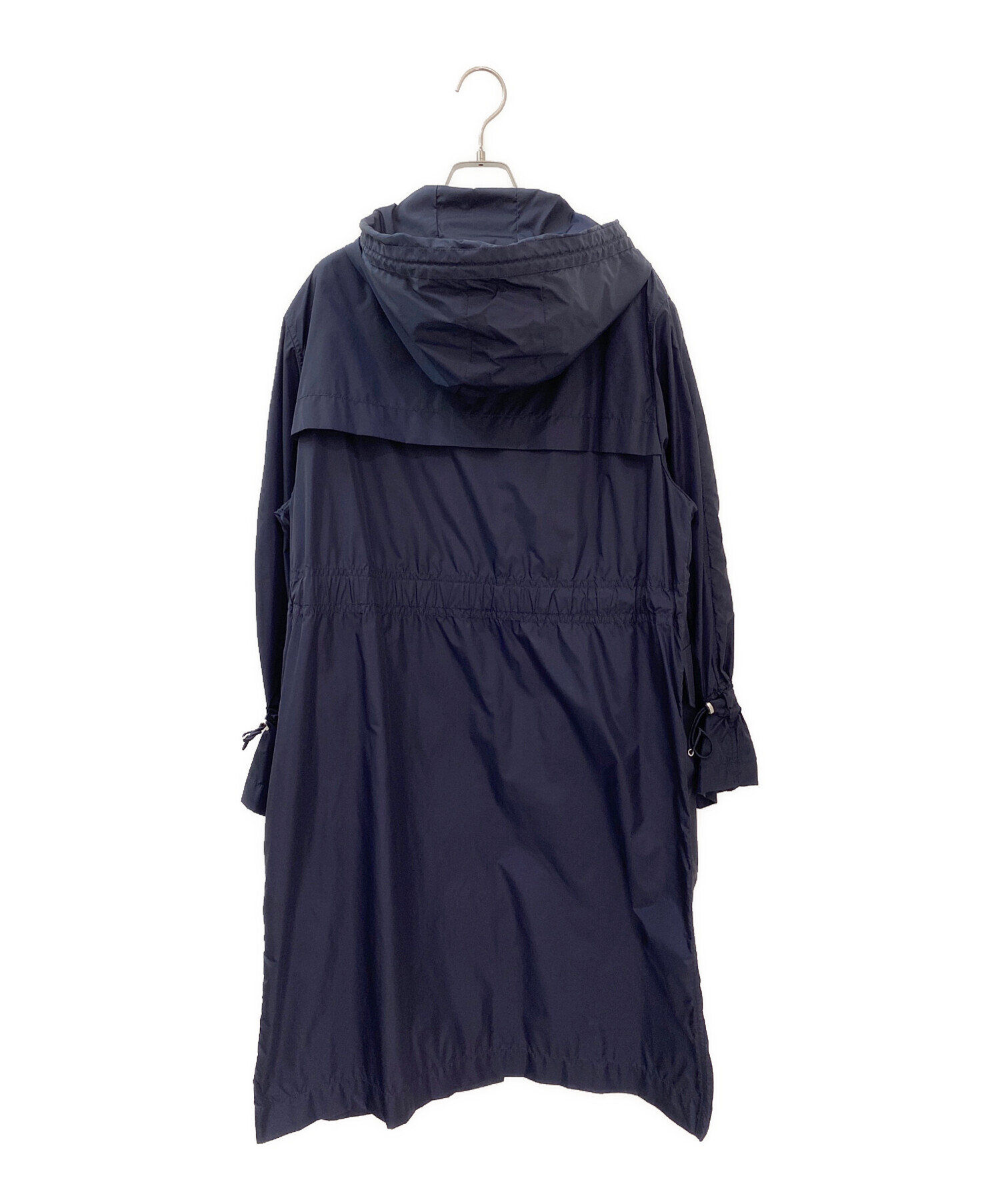 モンクレール　ナイロンコート 中古・古着通販】MONCLER (モンクレール) ナイロンコート ネイビー