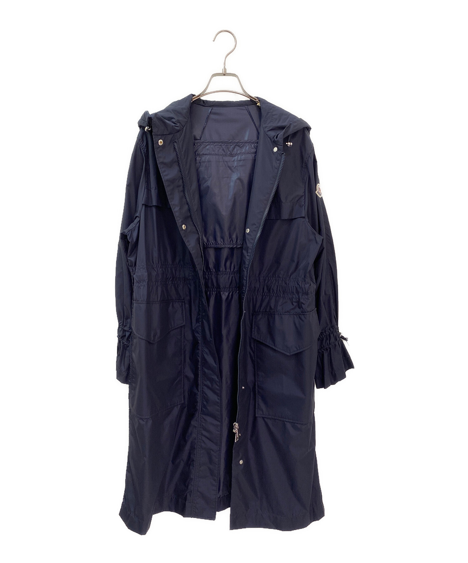 中古・古着通販】MONCLER (モンクレール) ナイロンコート ネイビー