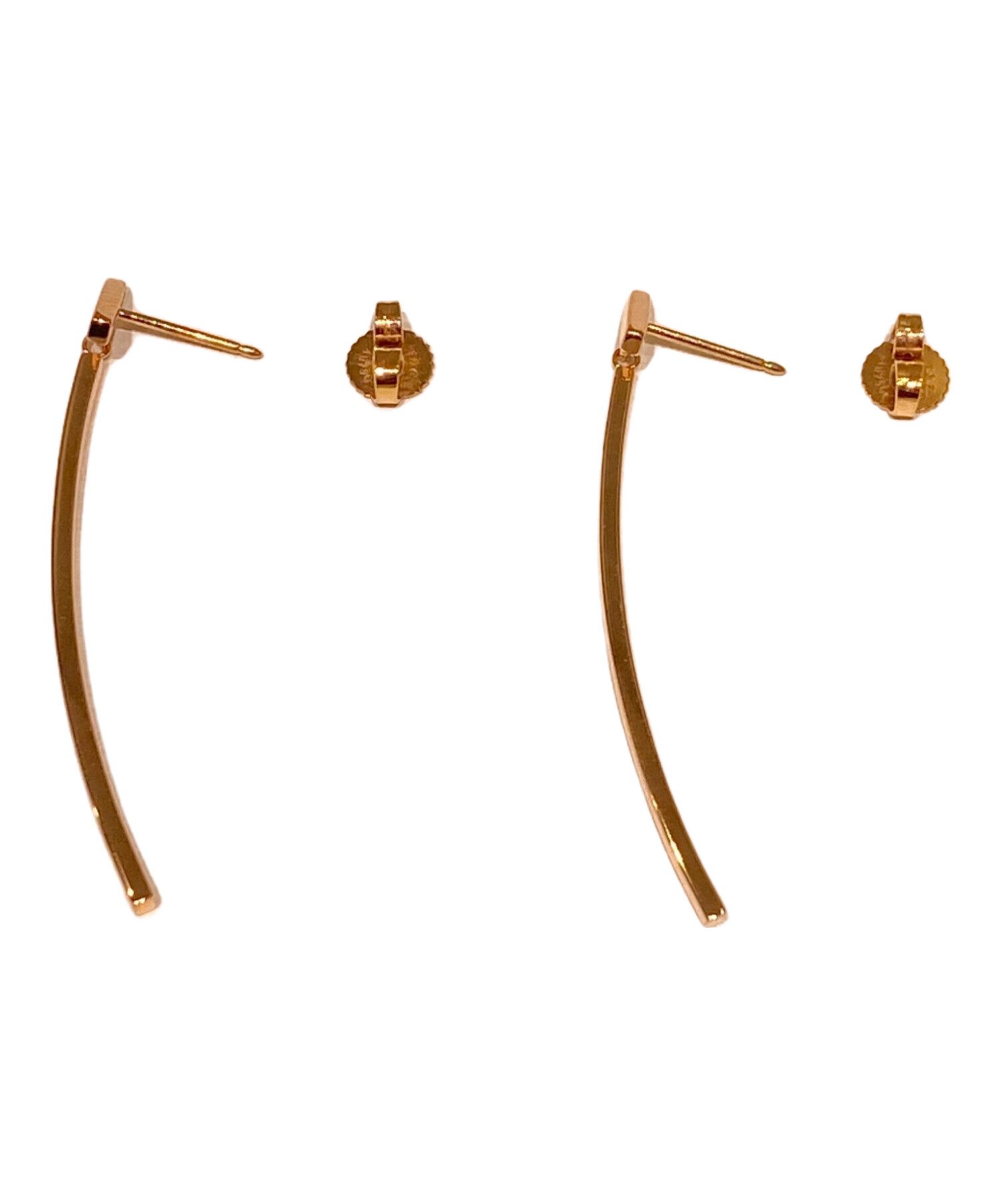 中古・古着通販】TIFFANY & Co. (ティファニー) Tワイヤーバーピアス