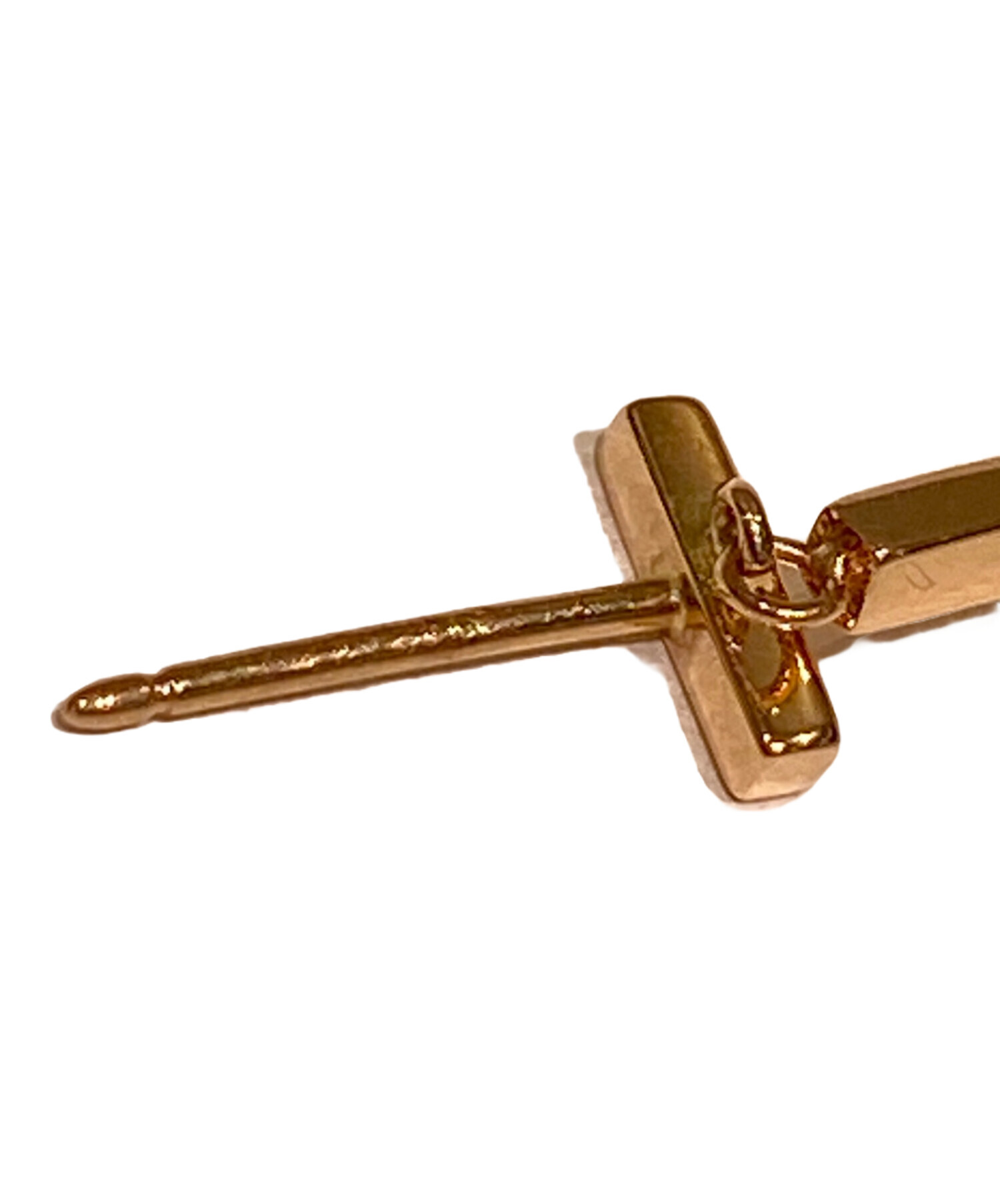 中古・古着通販】TIFFANY & Co. (ティファニー) Tワイヤーバーピアス