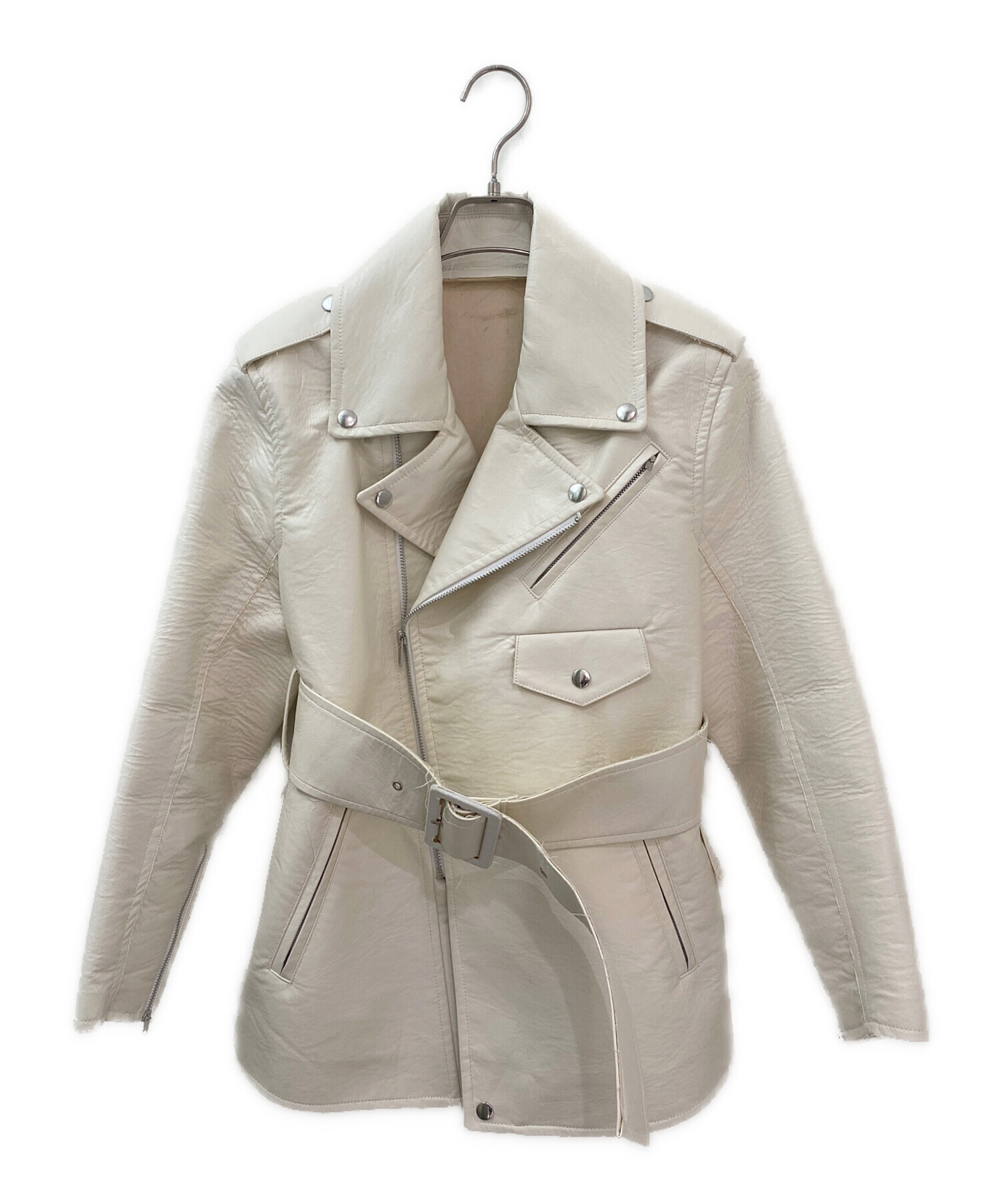 美品✨★TOGA トーガ★JACKET メンズＳ SALE 中古・古着通販】TOGA (トーガ) ライダースジャケット ホワイト