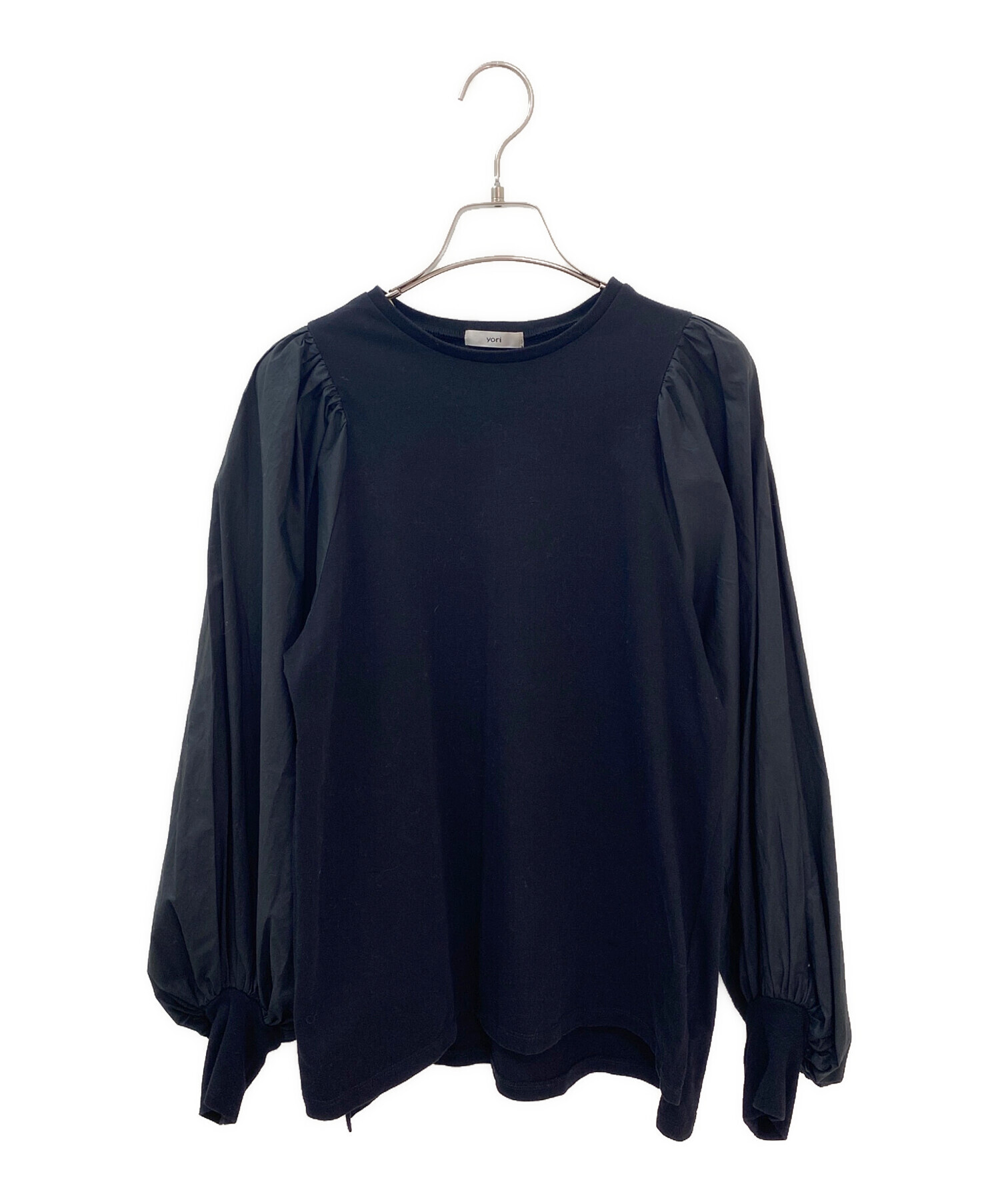 中古・古着通販】YORI (ヨリ) ボリュームパフスリーブカットソー 