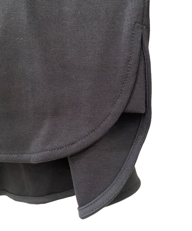 新品　未使用　yori チャンキーヘムラウンドTee 中古・古着通販】YORI (ヨリ) チャンキーヘムラウンドTee ブラック