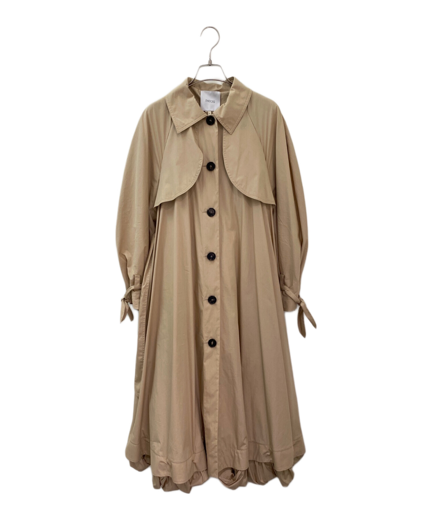 中古・古着通販】patou (パトゥ) コットン ギャバジン トレンチコート 