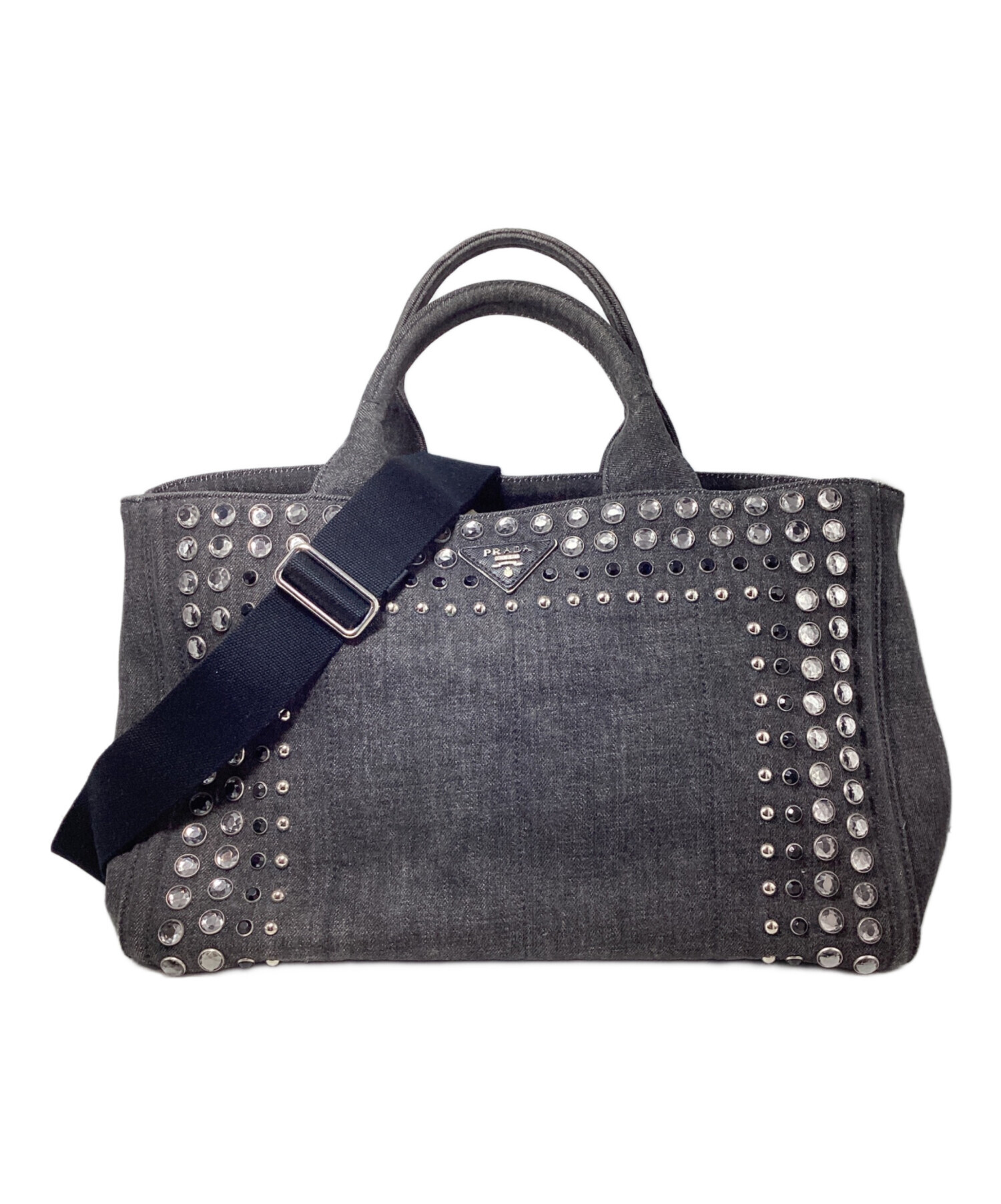 中古・古着通販】PRADA (プラダ) 2WAY Denim Tote Bag（2WAYデニム 