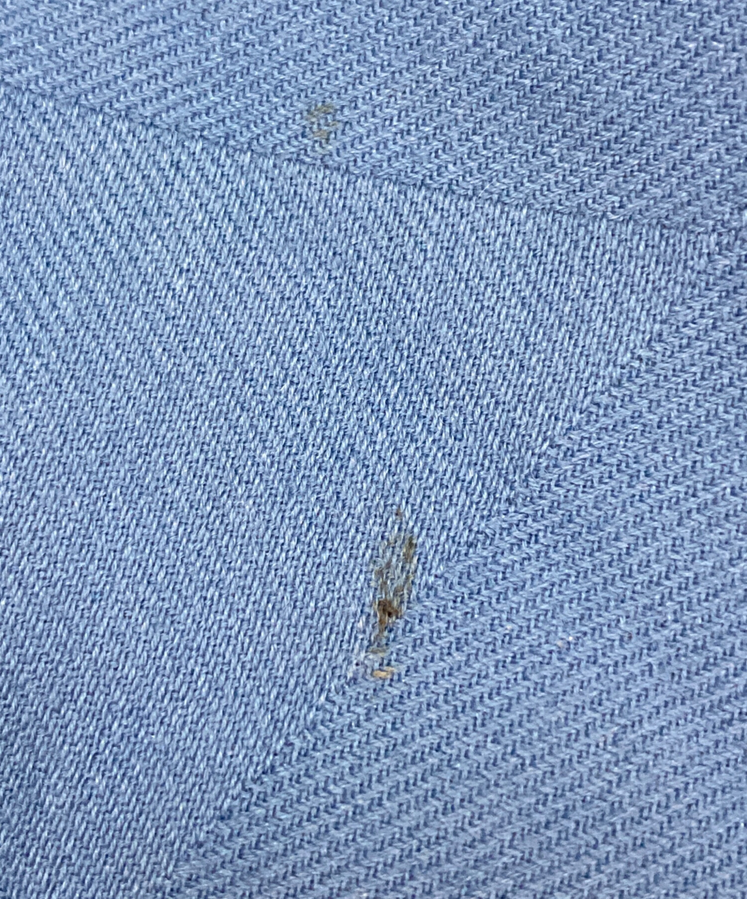 中古・古着通販】HERMES (エルメス) カシミア混ストール ブルー