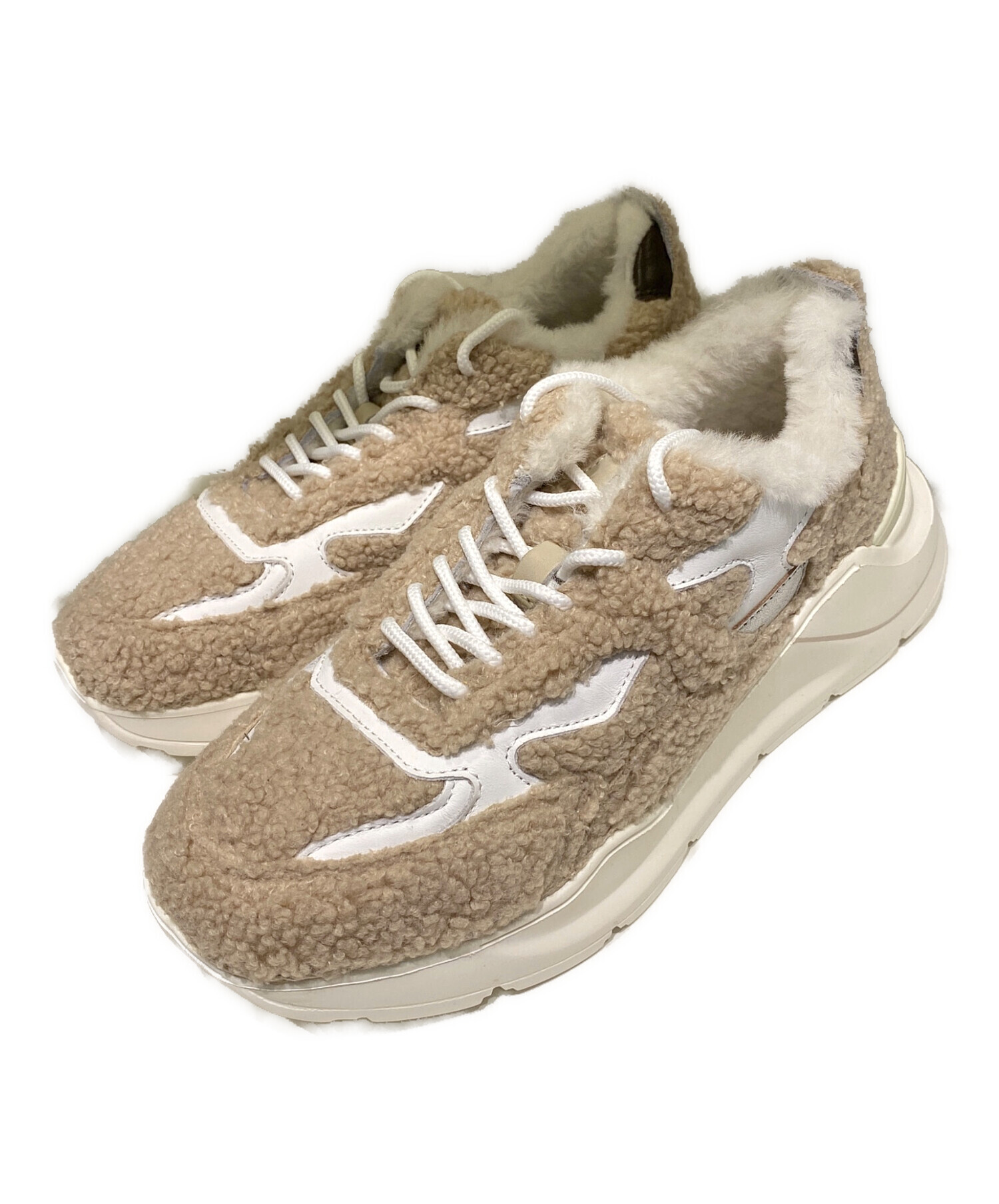 中古・古着通販】D.A.T.E. (デイト) FUGA TEDDY BEIGE ベージュ 