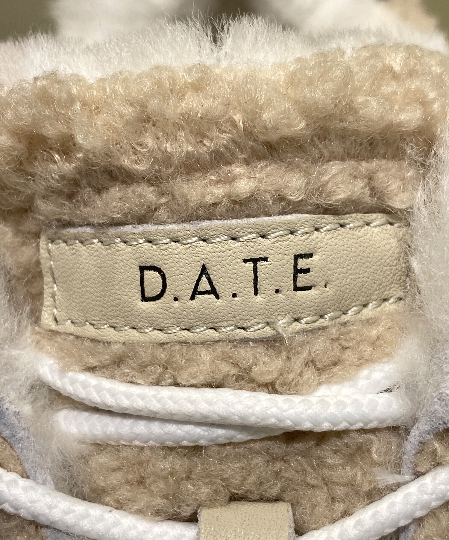中古・古着通販】D.A.T.E. (デイト) FUGA TEDDY BEIGE ベージュ 