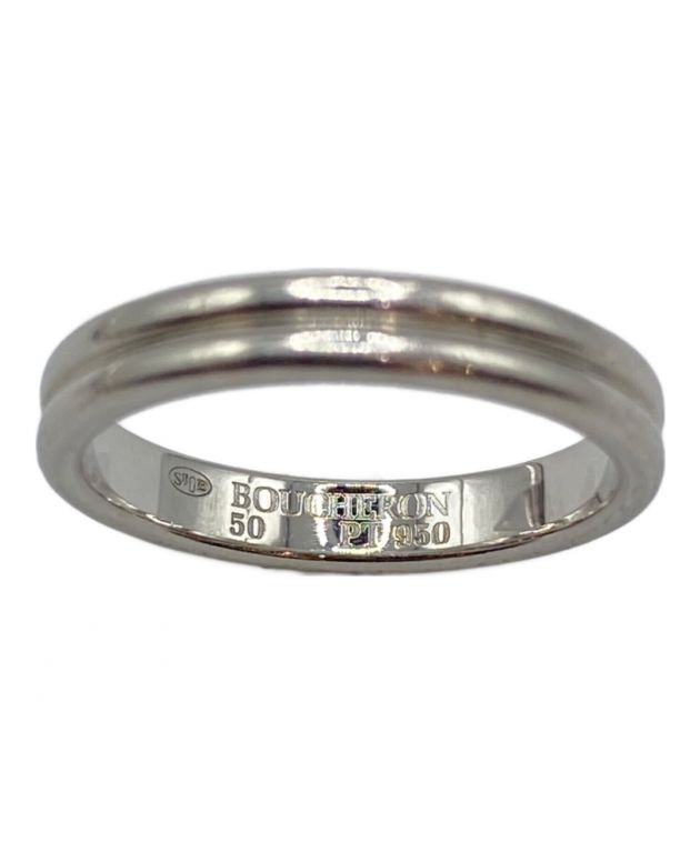 ★BOUCHERON★ ゴドロン リング Pt950 定価34.4万 BOUCHERON ブシュロン Boucheron GODRON ゴドロン リング