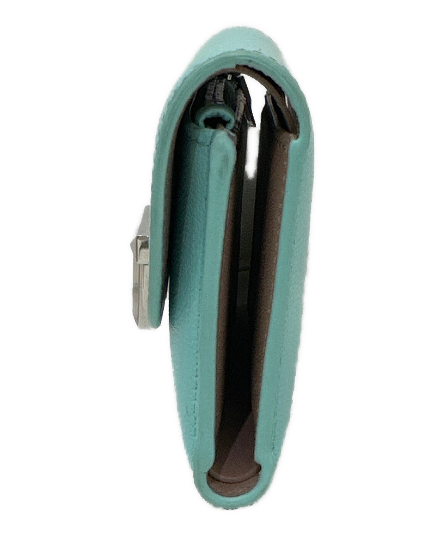 【新品】ティファニー T デコ クロスボディ ウォレット サファイヤブルー ◇ Tiffany ◇ ティファニー T デコ スモール ウォレット ◇ (Tiffany