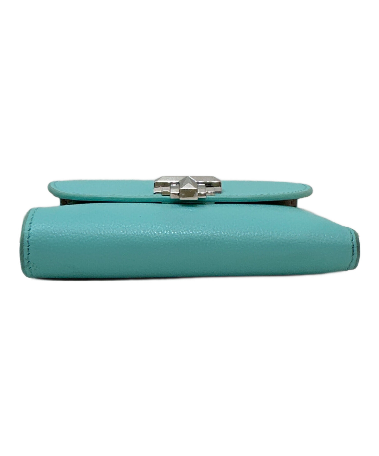 【新品】ティファニー T デコ クロスボディ ウォレット サファイヤブルー ◇ Tiffany ◇ ティファニー T デコ スモール ウォレット ◇ (Tiffany