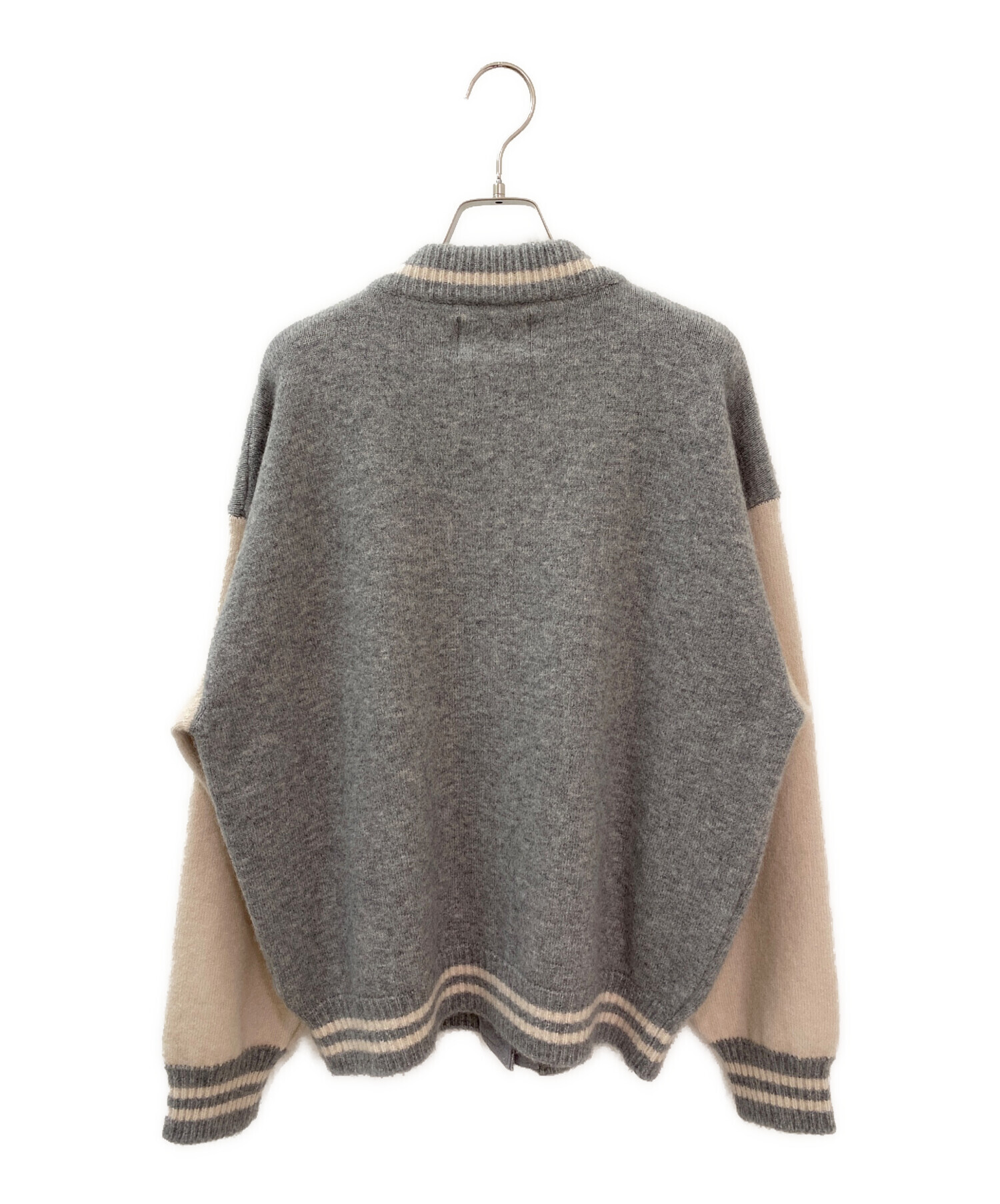 中古・古着通販】LANEUS (ラネウス) BOMBER JACKET グレー サイズ:Free