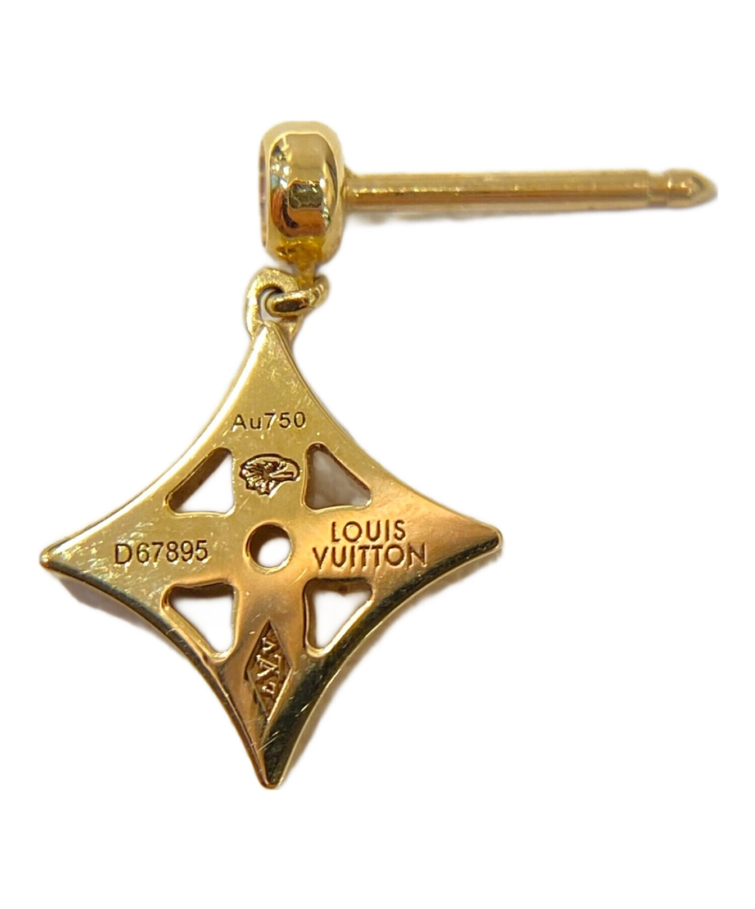 中古・古着通販】LOUIS VUITTON (ルイ ヴィトン) ピアス モノグラム