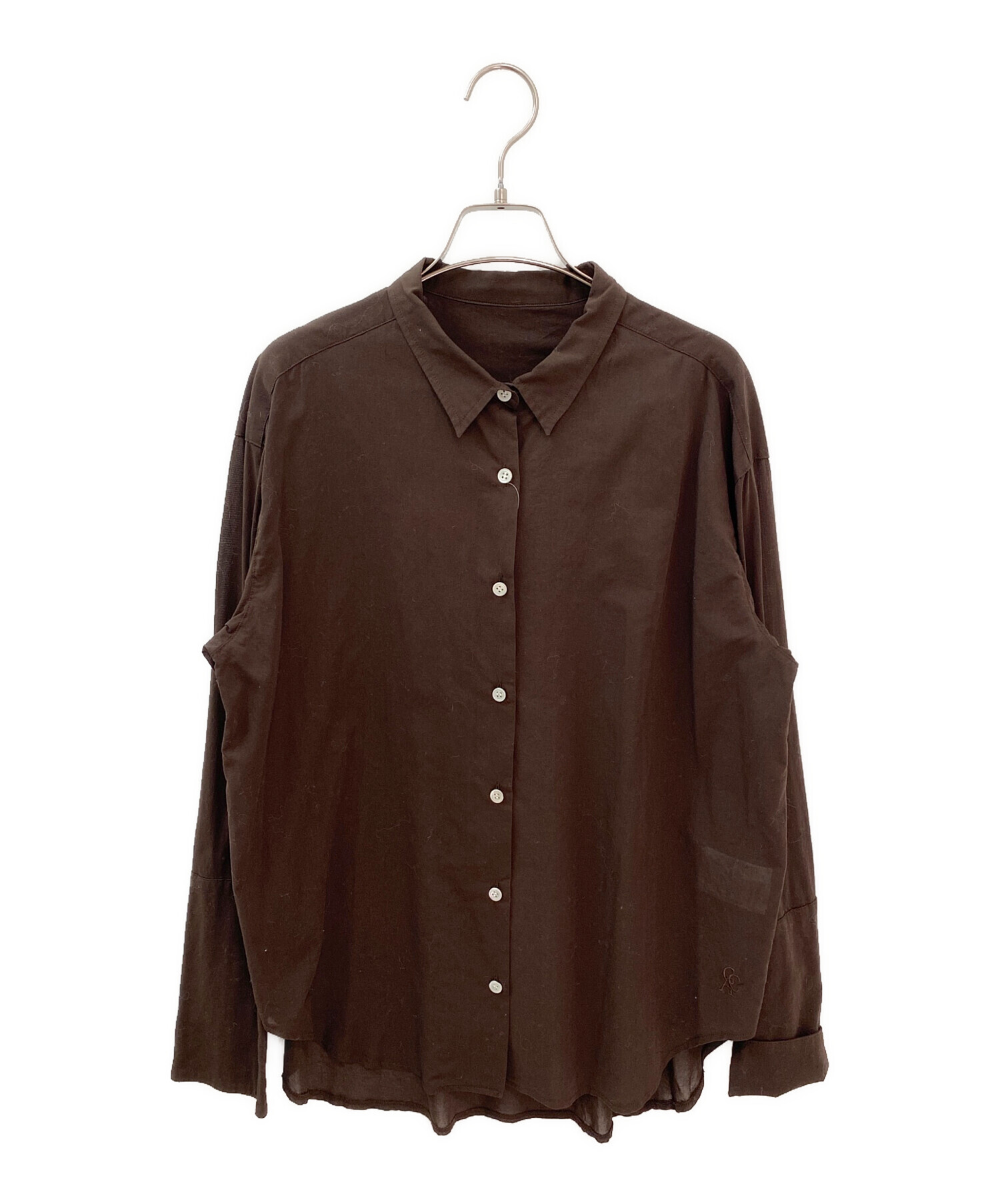 中古・古着通販】GOOD GRIEF! (グッドグリーフ) SHEER COTTON SHIRT