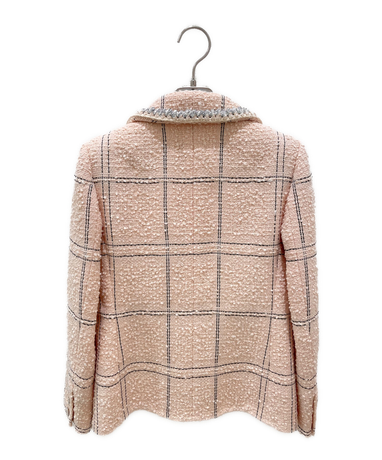 中古・古着通販】CHANEL (シャネル) ココボタンツイードセットアップ