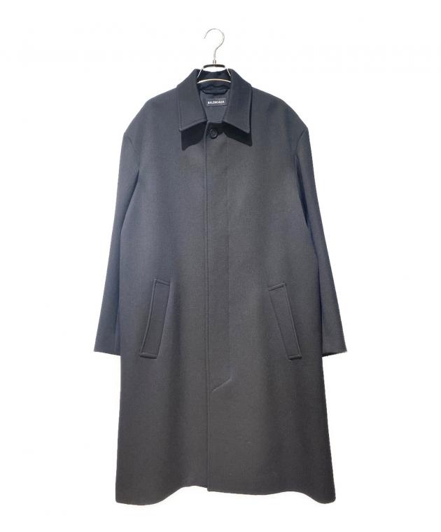 中古・古着通販】BALENCIAGA (バレンシアガ) ステンカラーウールコート 
