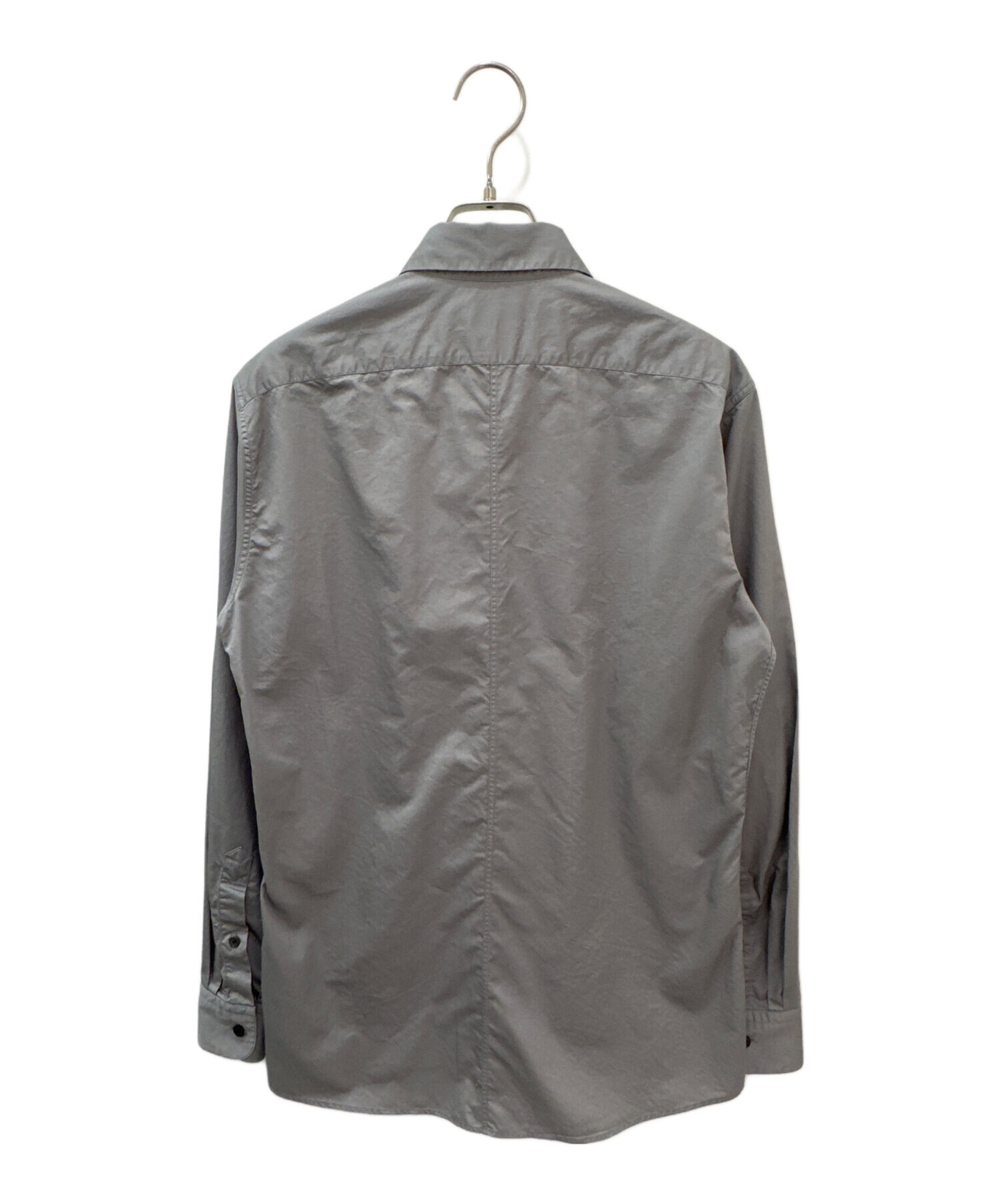 DRIES VAN NOTEN ドリスヴァンノッテン ブラウス XS グレー 【古着】【中古】【送料無料】 中古・古着通販】DRIES VAN NOTEN (ドリスヴァンノッテン) フラワー
