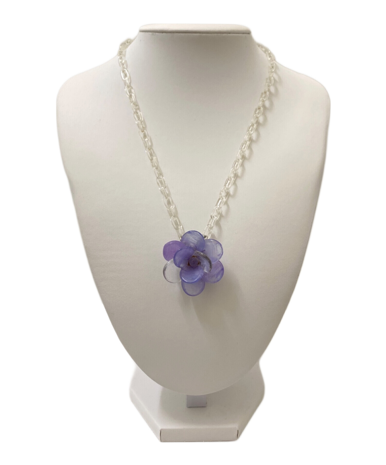 中古・古着通販】CHANEL (シャネル) カメリアチェーンネックレス