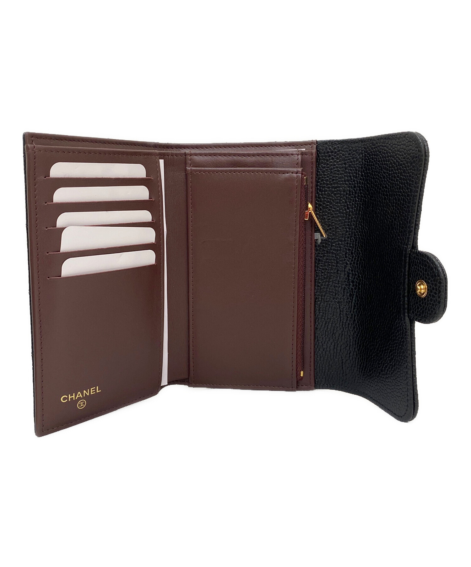 【新品未使用】CHANEL スモール ジップ ウォレット 中古・古着通販】CHANEL (シャネル) スモールジップウォレット