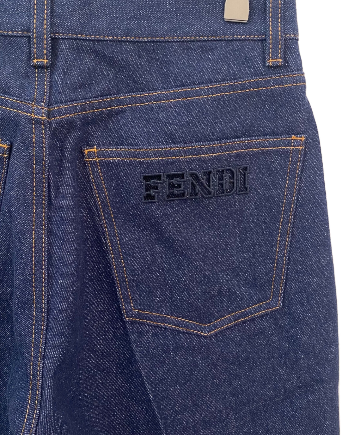 中古・古着通販】FENDI (フェンディ) ワイドレッグジーンズ