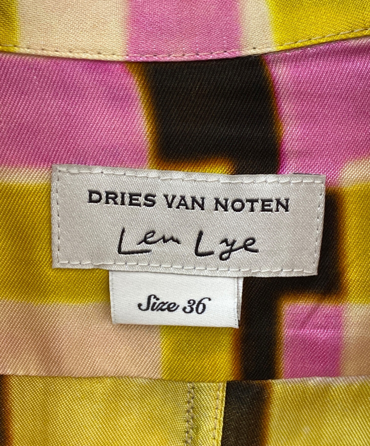 中古・古着通販】DRIES VAN NOTEN (ドリスヴァンノッテン) 総柄シャツ