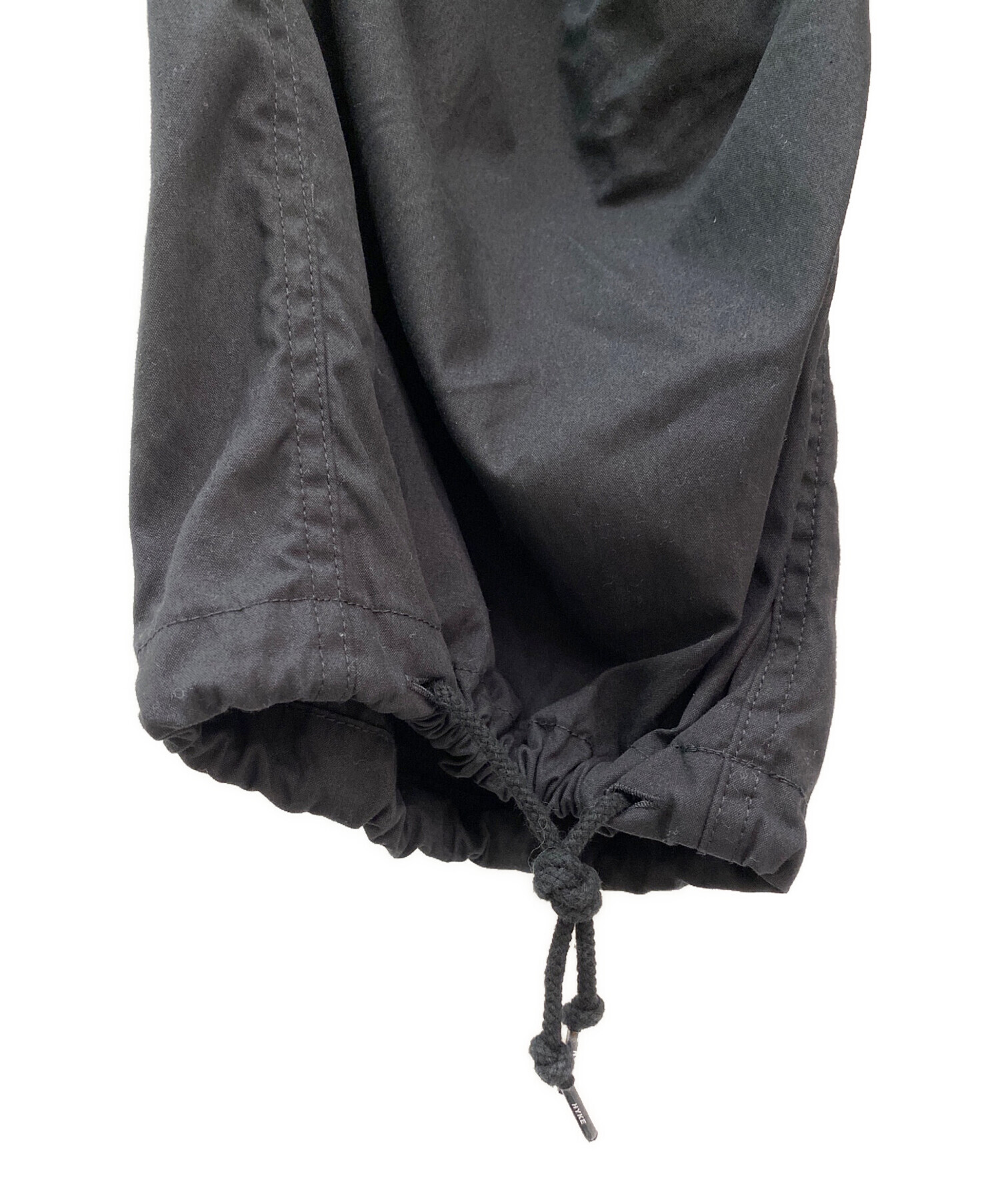 HYKE カーゴパンツ ブラック　サイズ5 中古・古着通販】HYKE (ハイク) カーゴパンツ ブラック サイズ:4