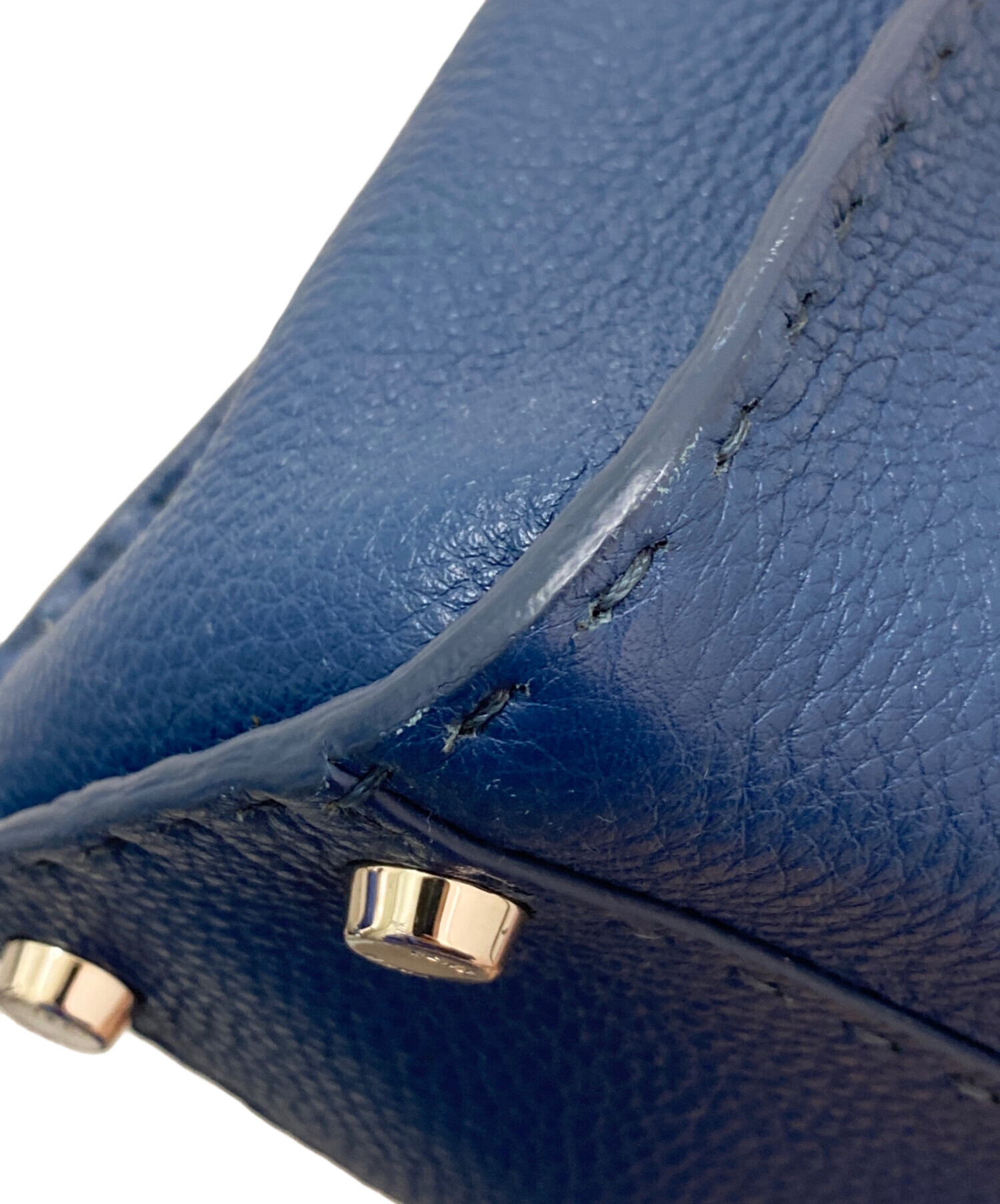 中古・古着通販】FENDI (フェンディ) ピーカブー ミディアム ブルー