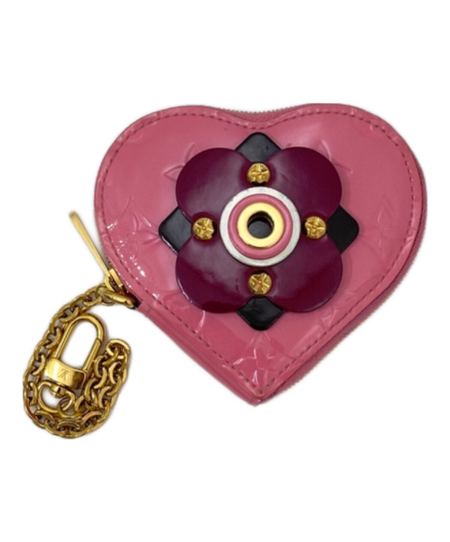 ルイヴィトン　ヴェルニ　ポルトモネ　クール　コインケース 　小銭入れ　ハート型 LOUIS VUITTON(ルイヴィトン) / ポルトモネクール/モノグラム