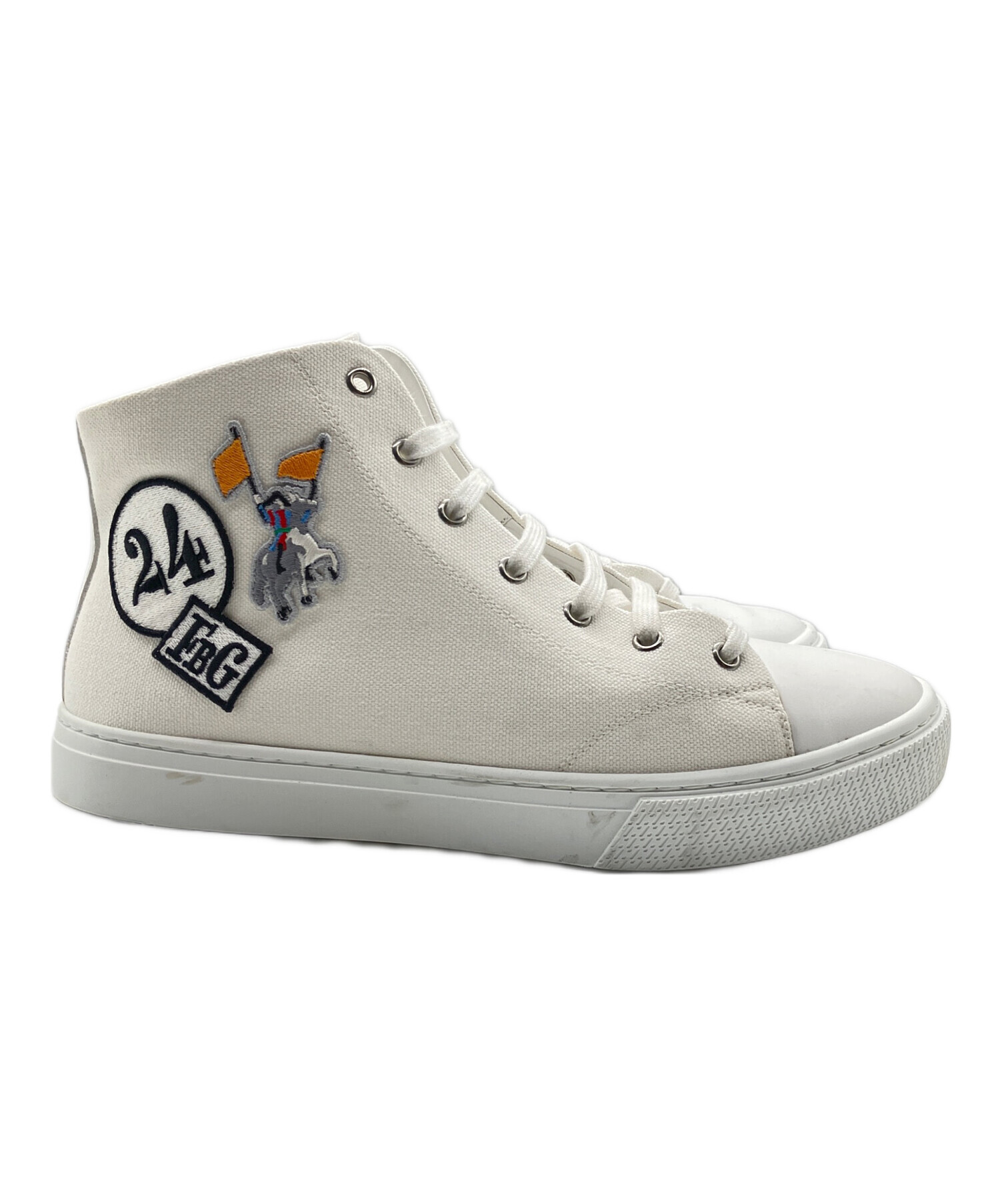 中古・古着通販】HERMES (エルメス) Iriko high-top sneakers イリコ 