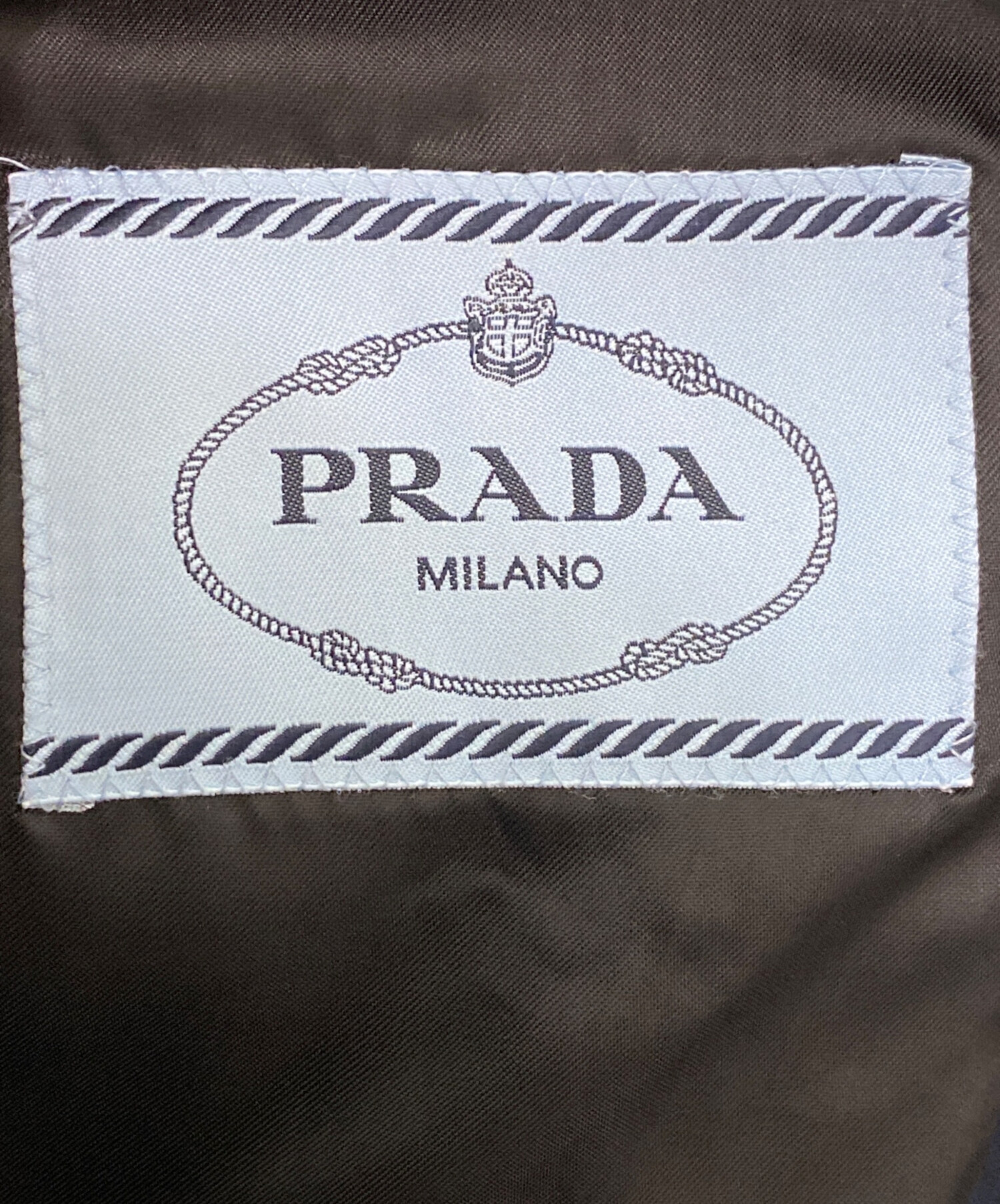 中古・古着通販】PRADA (プラダ) ベルト付きテーラードジャケット
