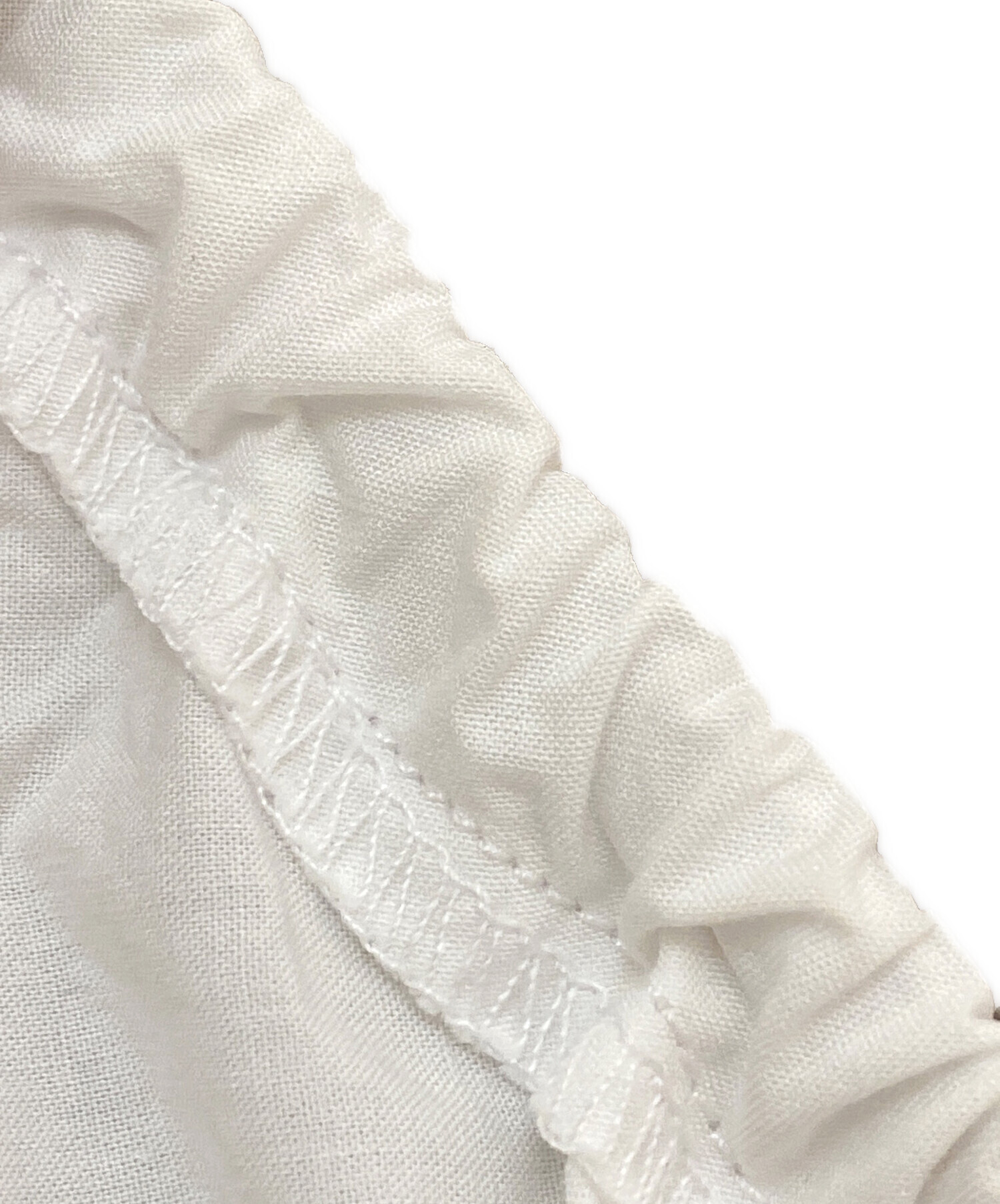 中古・古着通販】patou (パトゥ) ベルテッドワンピース ホワイト