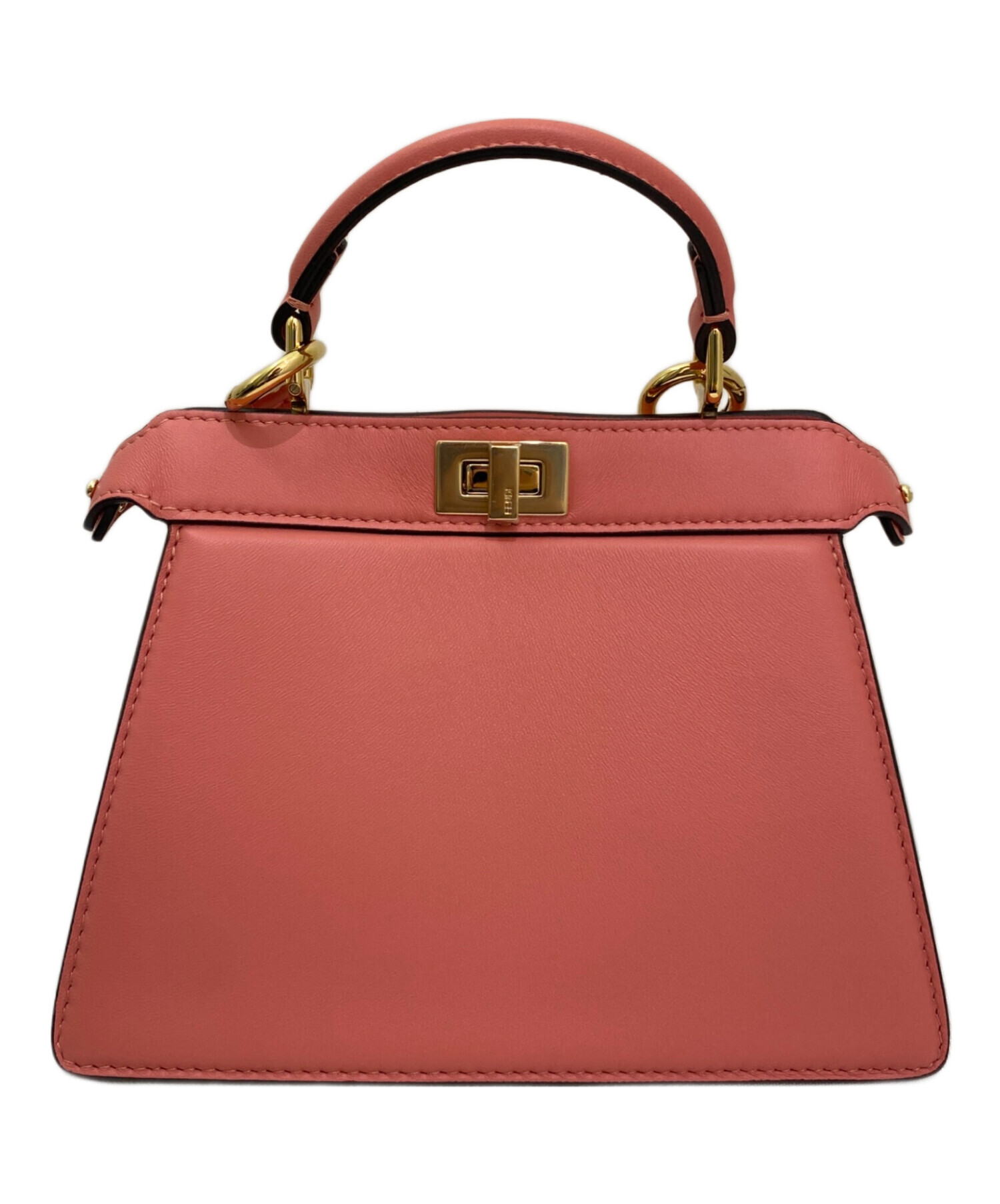 peachフェンディ ピーカブー ミディアム【中古】 中古・古着通販】FENDI (フェンディ) ピーカブー アイシーユー プチ