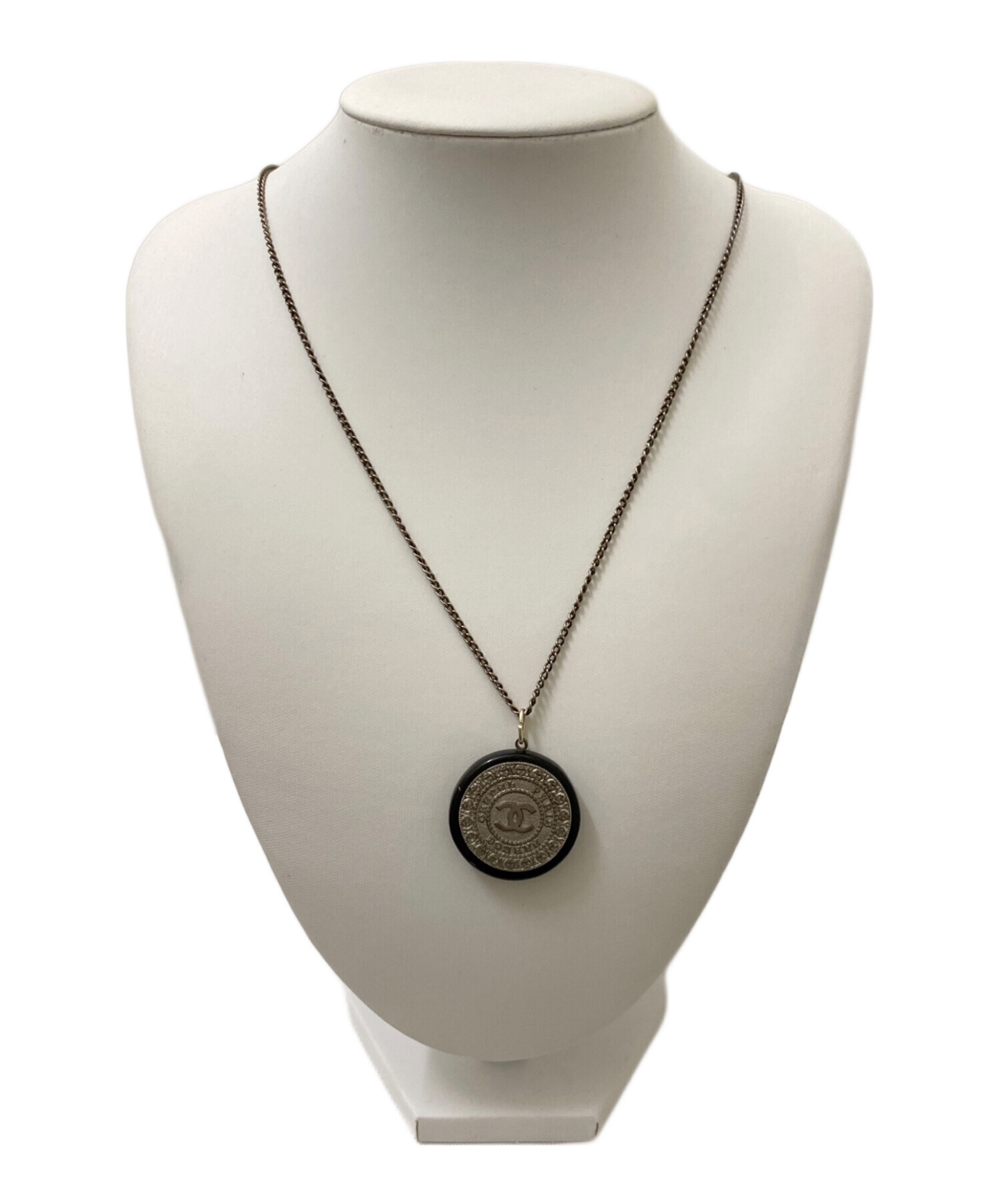 中古・古着通販】CHANEL (シャネル) ココマークネックレス シルバー